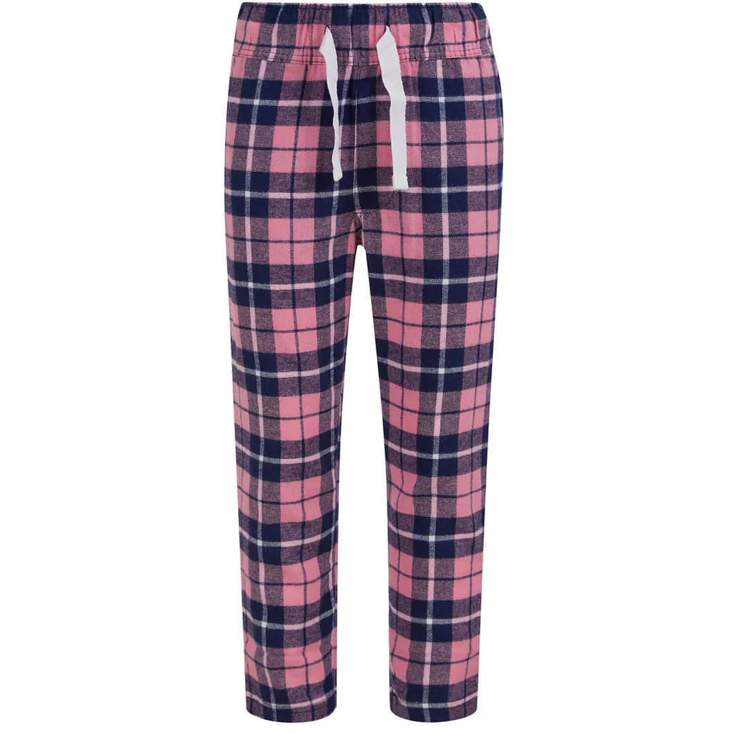 Tokyo Laundry Reindeer 2 Piece Girls Christmas Pyjama Set - Pink - Image 4