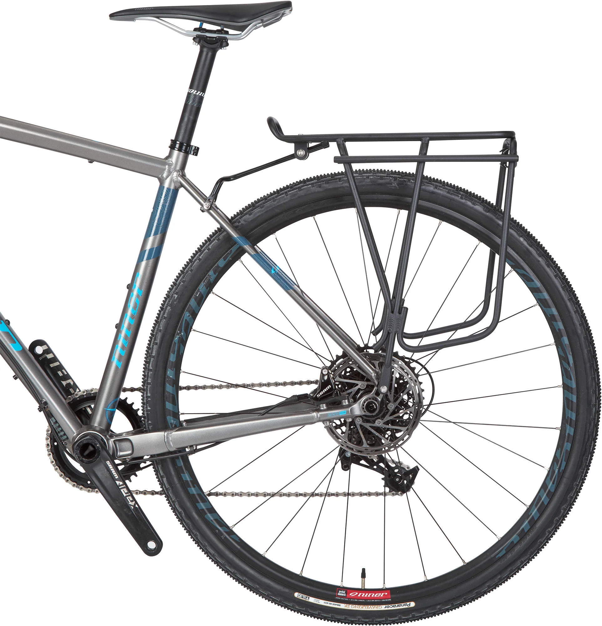 Tortec Transalp Rear Disc Rack - Black - Image 4