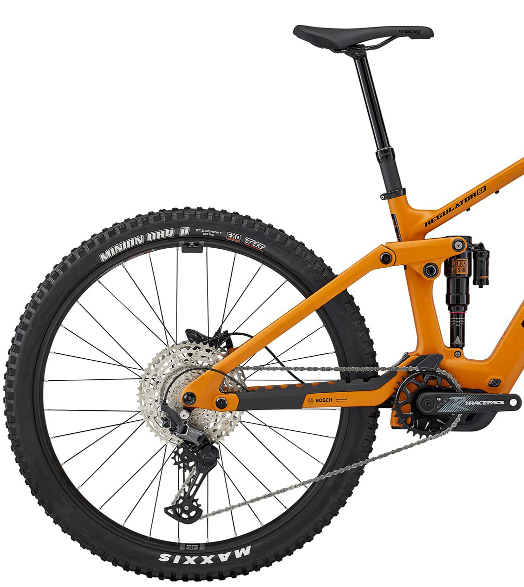 Transition Regulator SX Carbon Full Suspension Electric Mountain Bike 2026 - Gold - Image 2