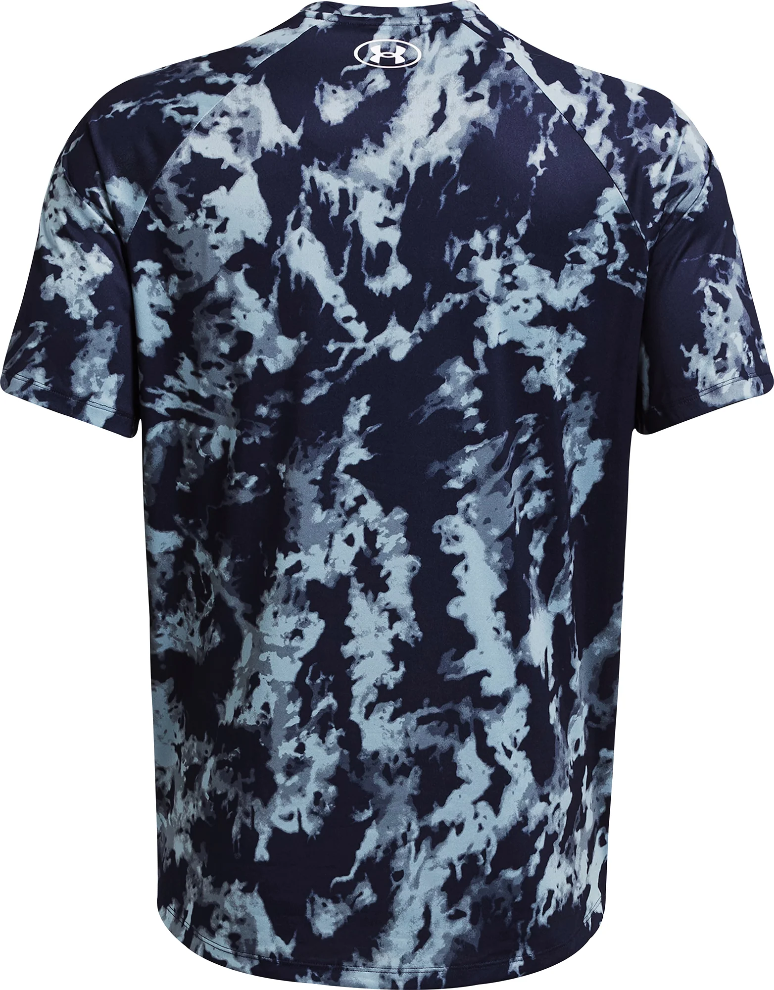 Under Armour ABC Camo Short Sleeve Mens Training Top - Blue - Image 4