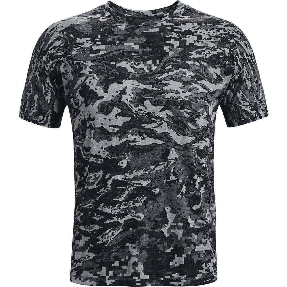 Under Armour Breeze Short Sleeve Mens Running Top - Grey - Image 4