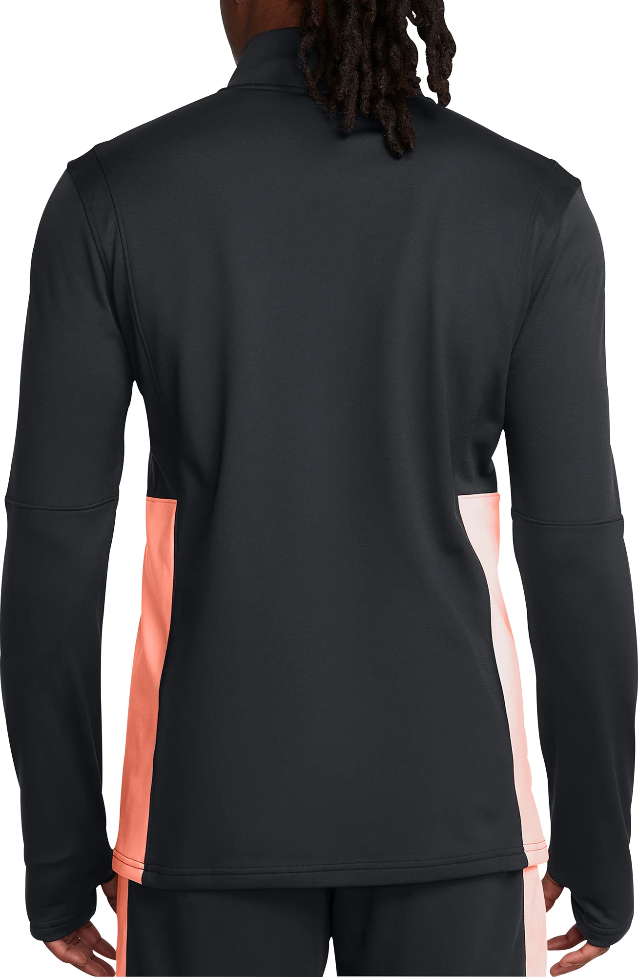 Under Armour Challenger Half Zip Long Sleeve Mens Running Top - Black - Image 2