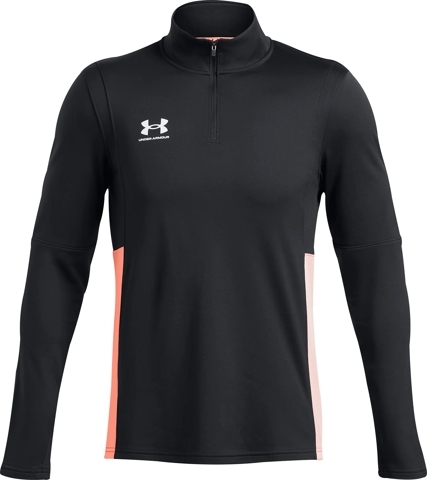 Under Armour Challenger Half Zip Long Sleeve Mens Running Top - Black - Image 3
