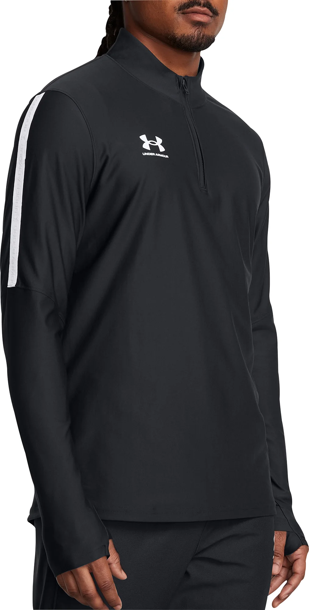 Under Armour Challenger Pro Half Zip Long Sleeve Mens Training Top - Black