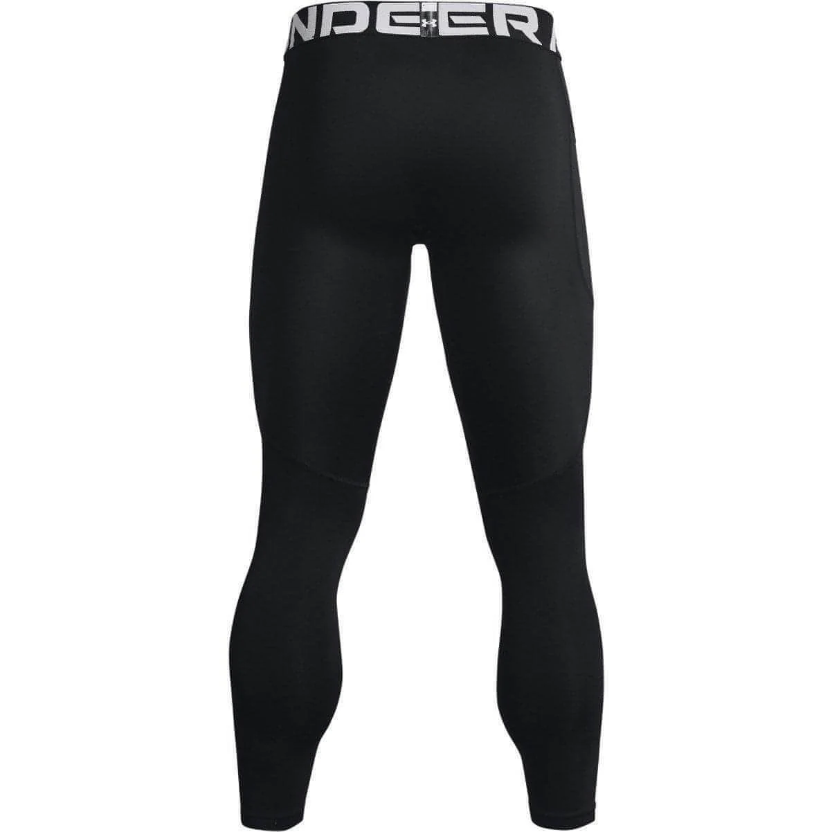 Under Armour ColdGear Compression Mens Long Running Tights - Black - Image 5