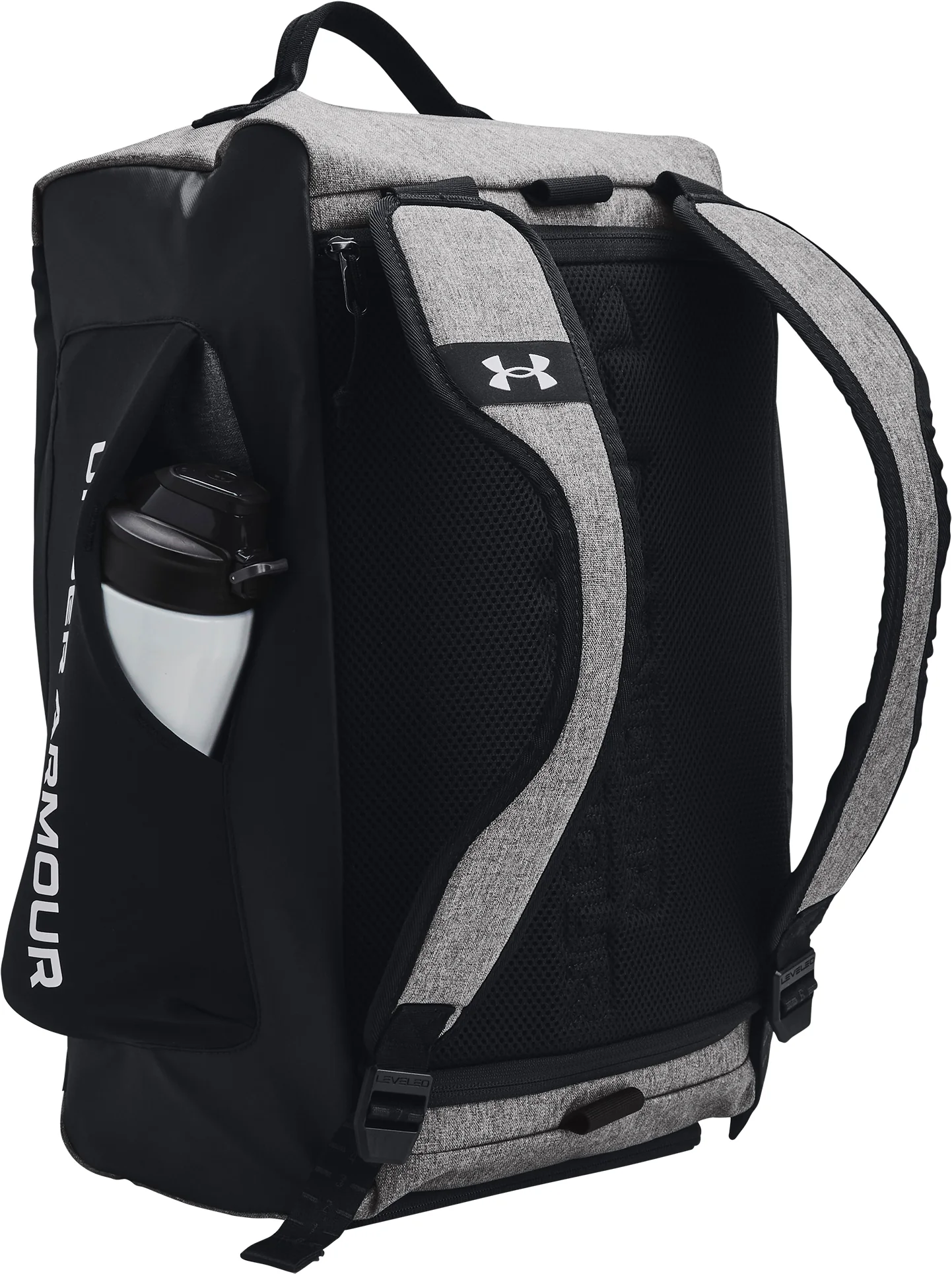 Under Armour Contain Duo Small Backpack Holdall - Grey - Image 3