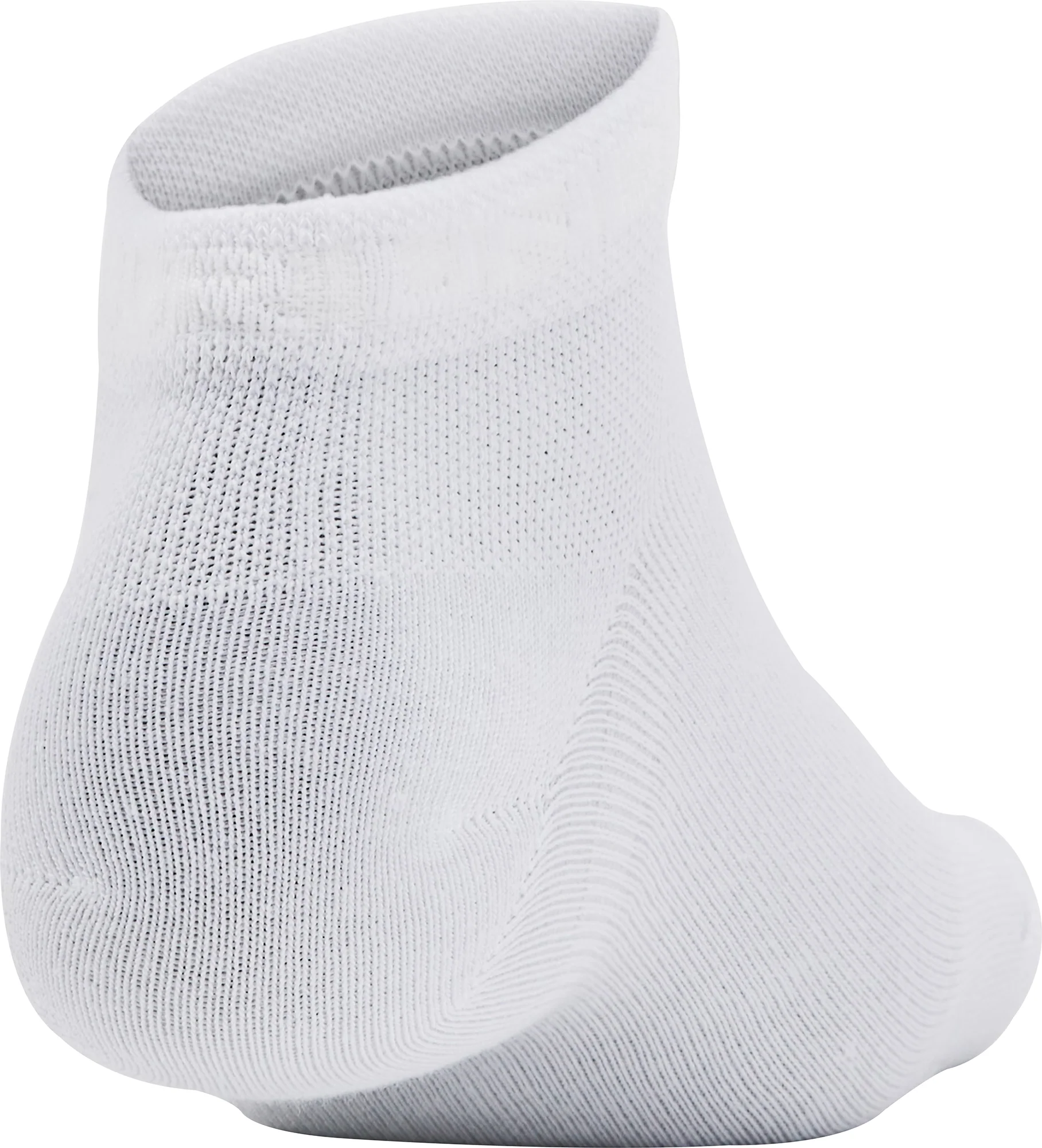 Under Armour Essentials (3 Pack) Low Socks - White - Image 3