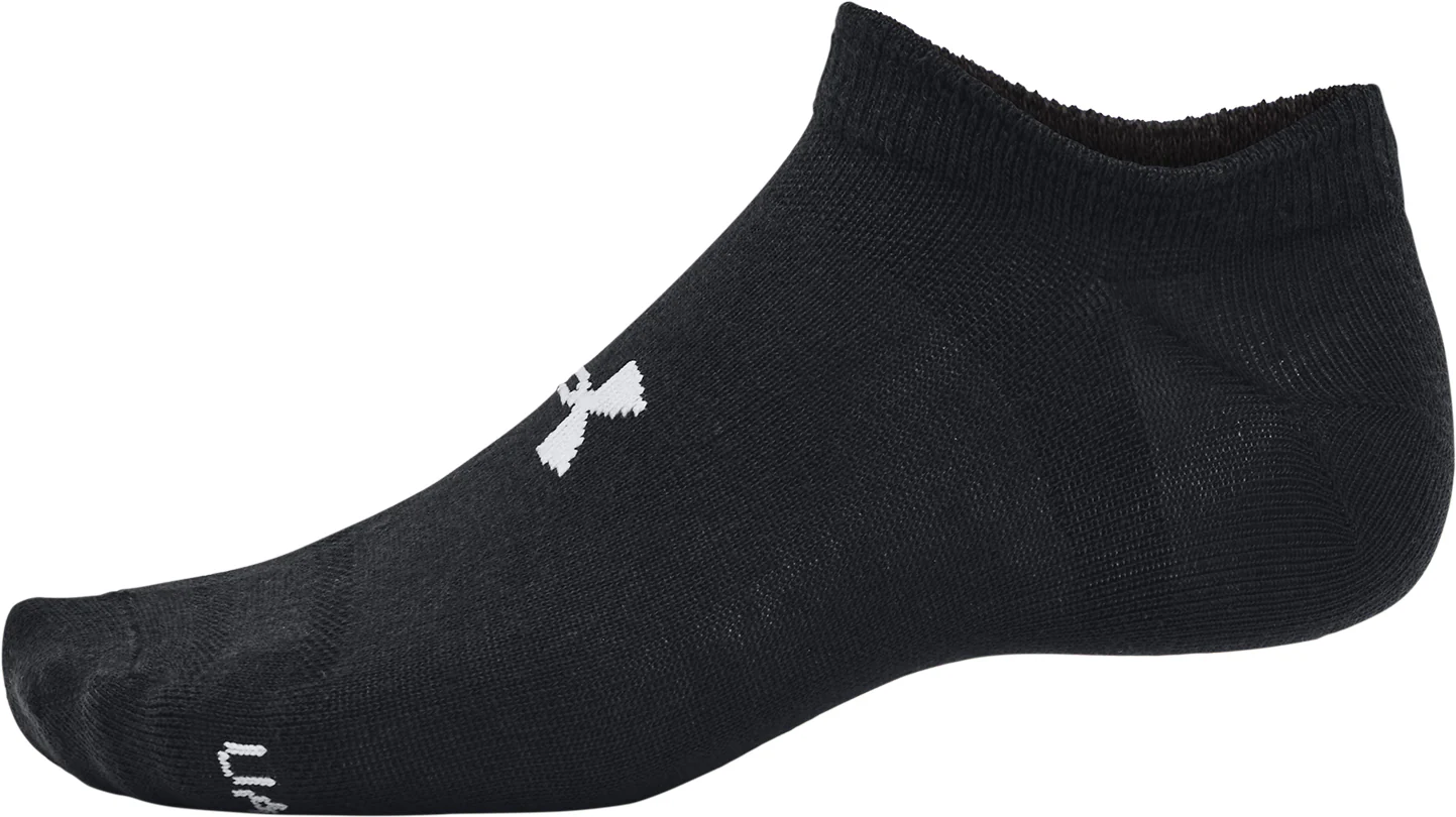 Under Armour Essentials (6 Pack) No Show Socks - Multi - Image 4