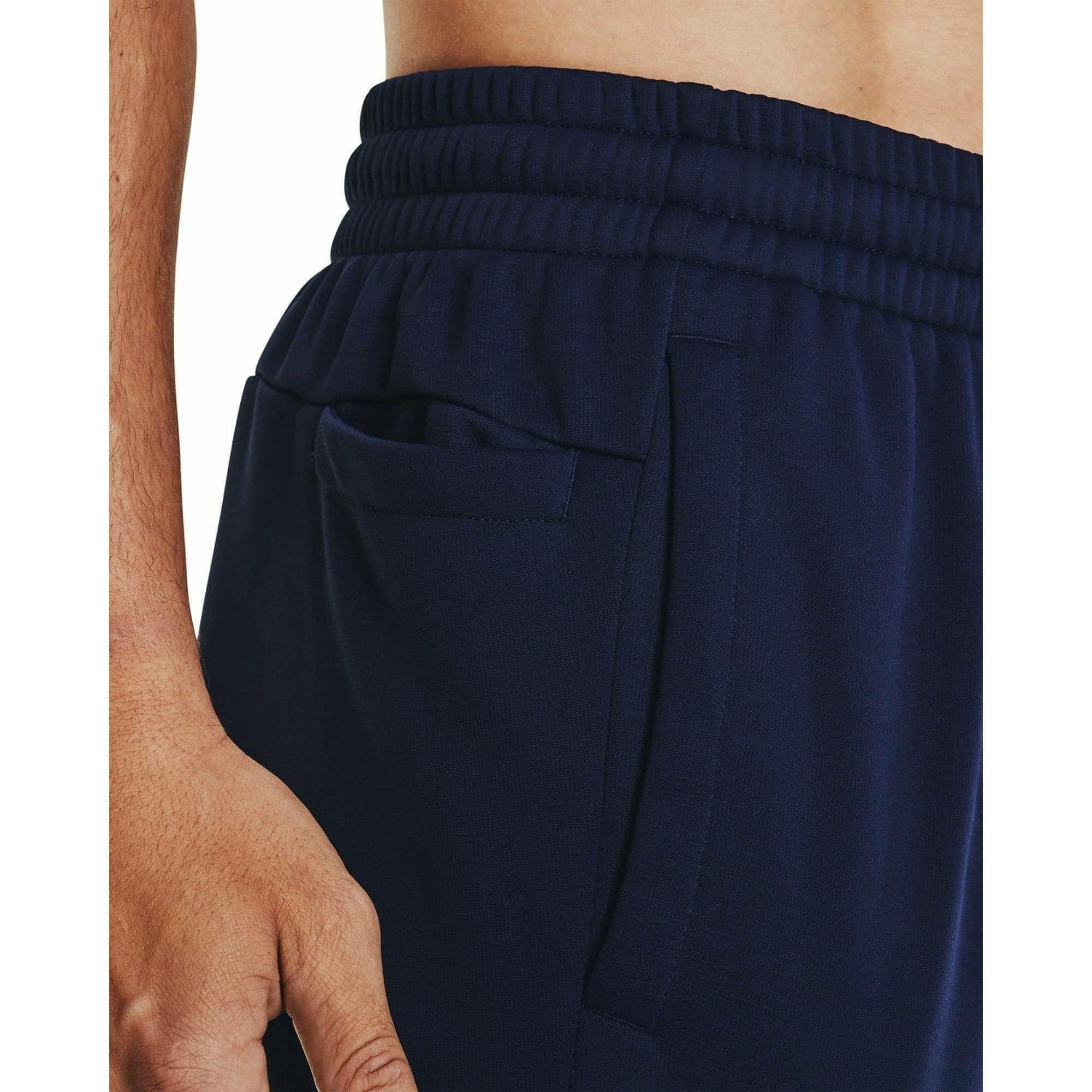Under Armour Fleece Mens Joggers - Navy - Image 4