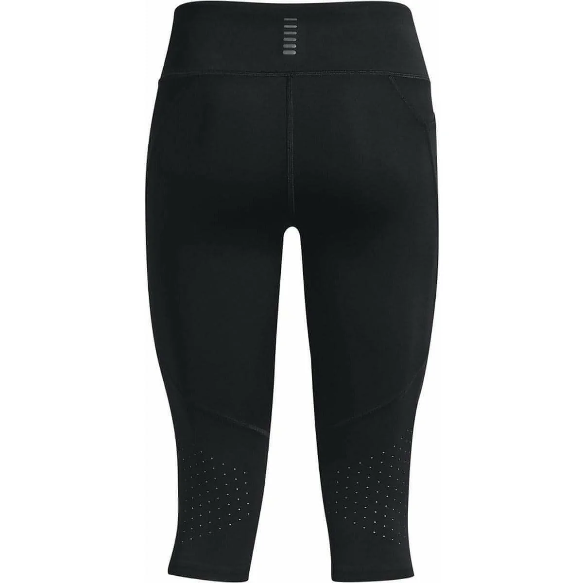 Under Armour Fly Fast 3.0 Speed Womens 3/4 Capri Running Tights - Black - Image 6