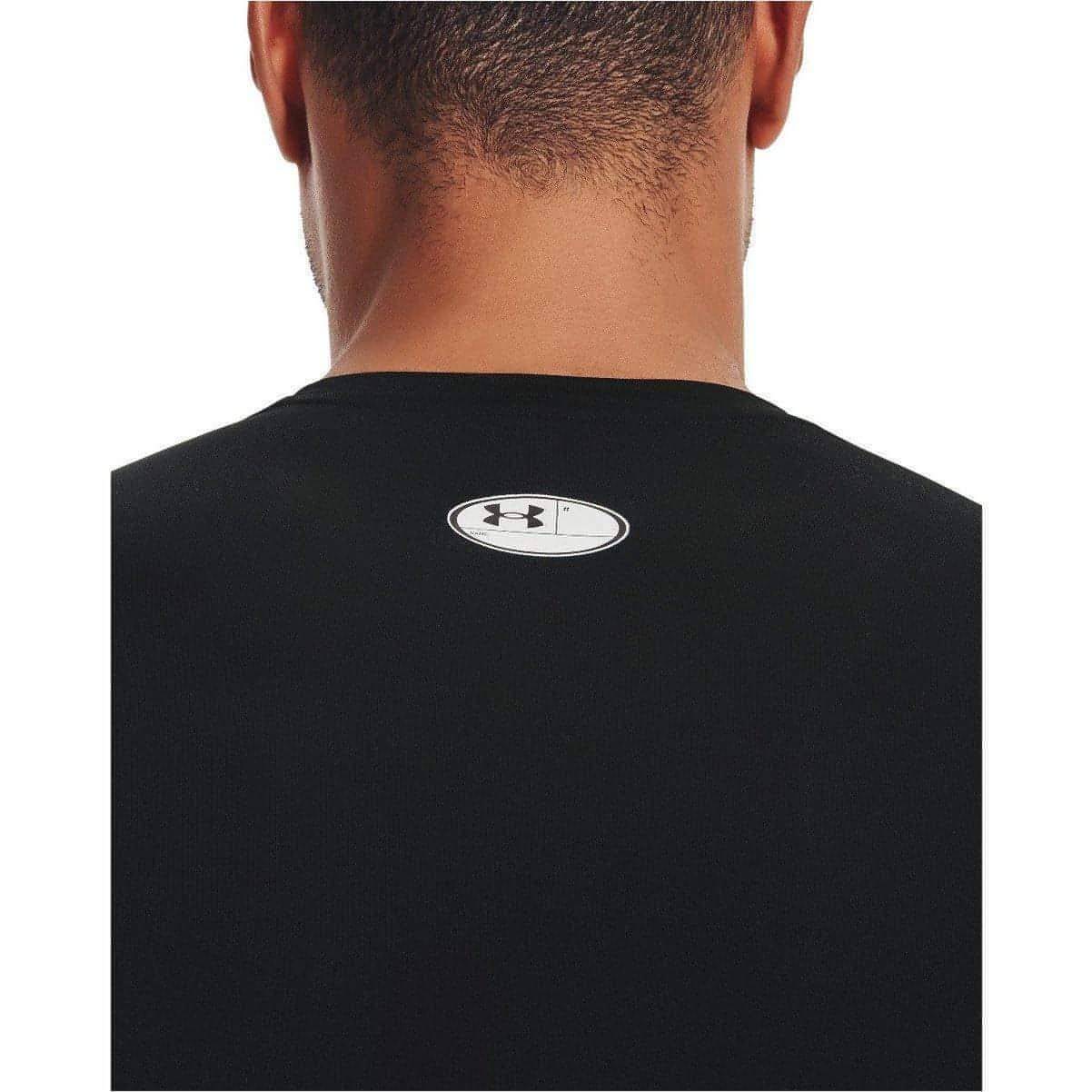 Under Armour HeatGear Armour Long Sleeve Mens Compression Top - Black - Image 3