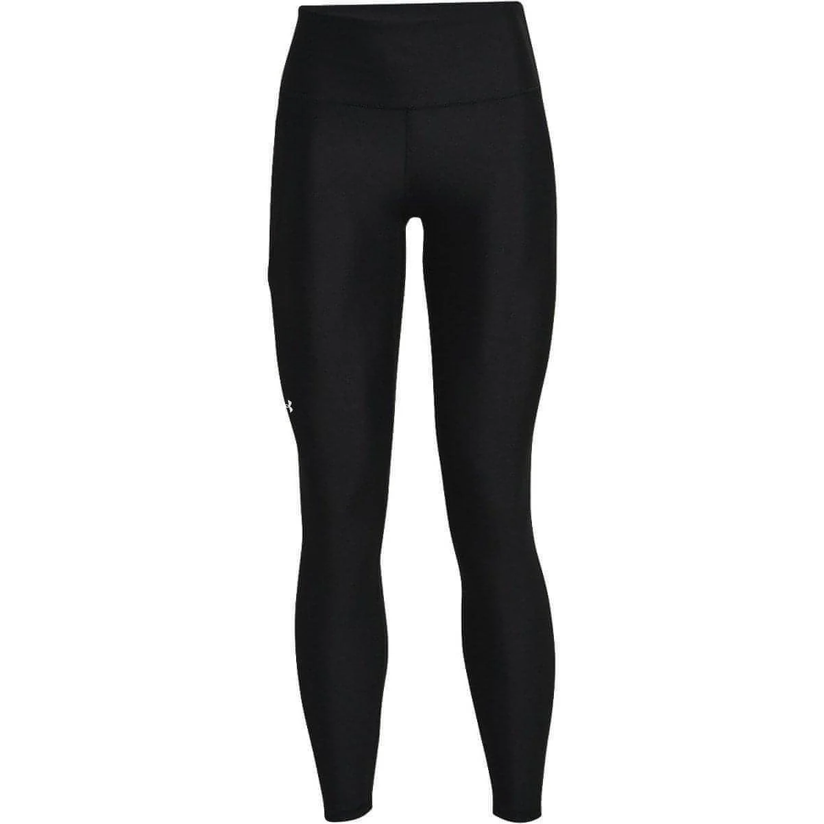 Under Armour HeatGear High Rise Womens Long Running Tights - Black - Image 4