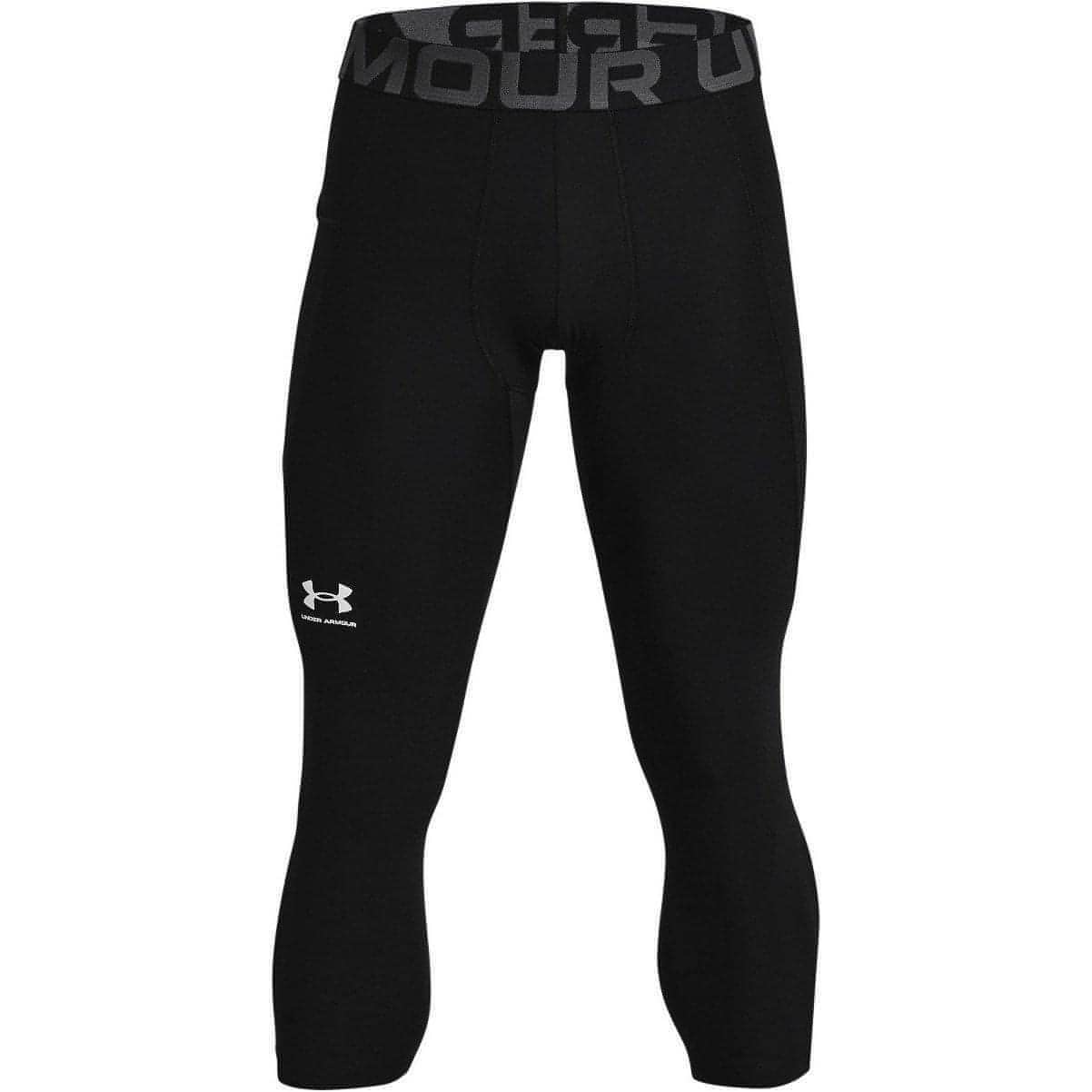 Under Armour HeatGear Mens 3/4 Capri Training Tights - Black - Image 4