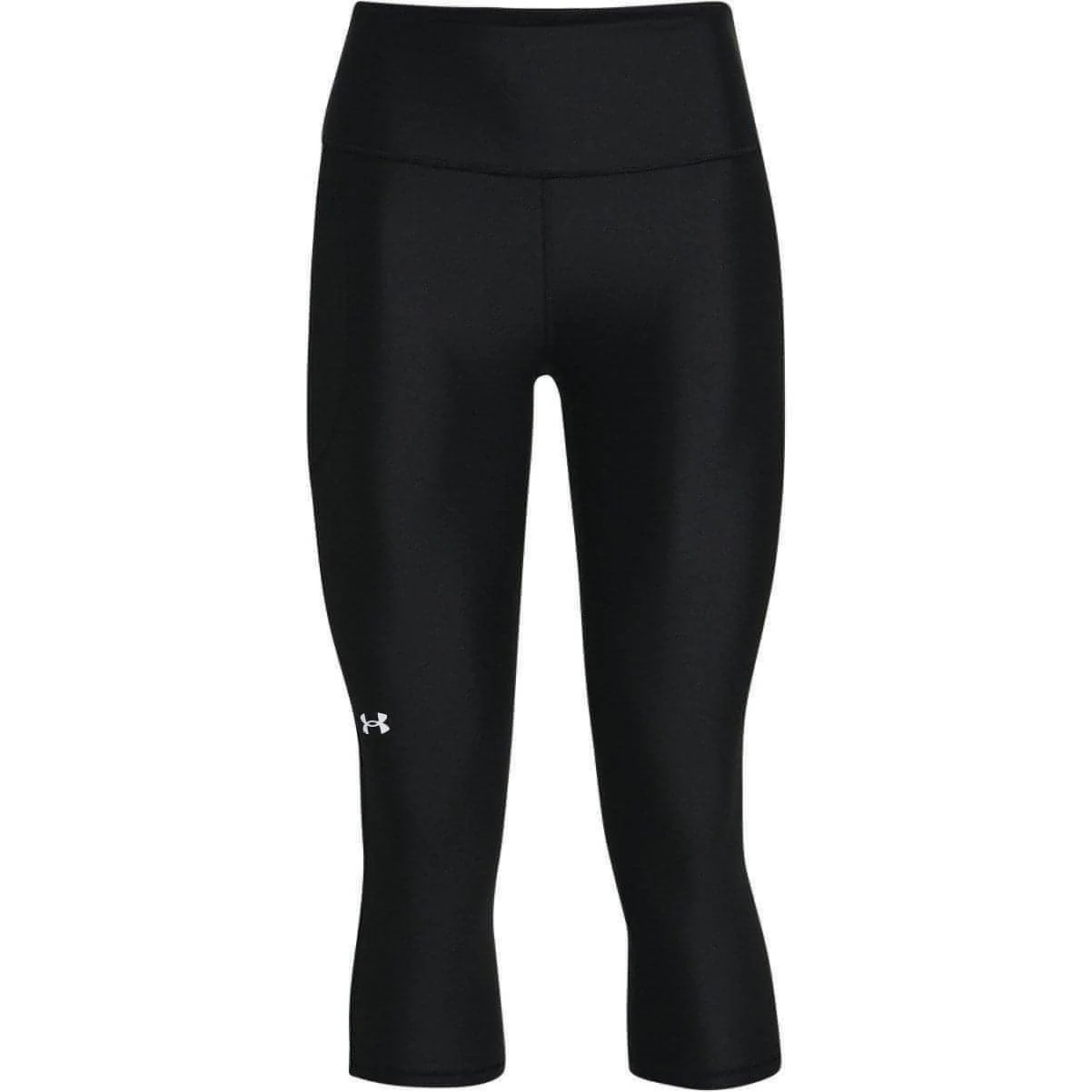 Under Armour Hi-Rise Womens 3/4 Capri Running Tights - Black - Image 4
