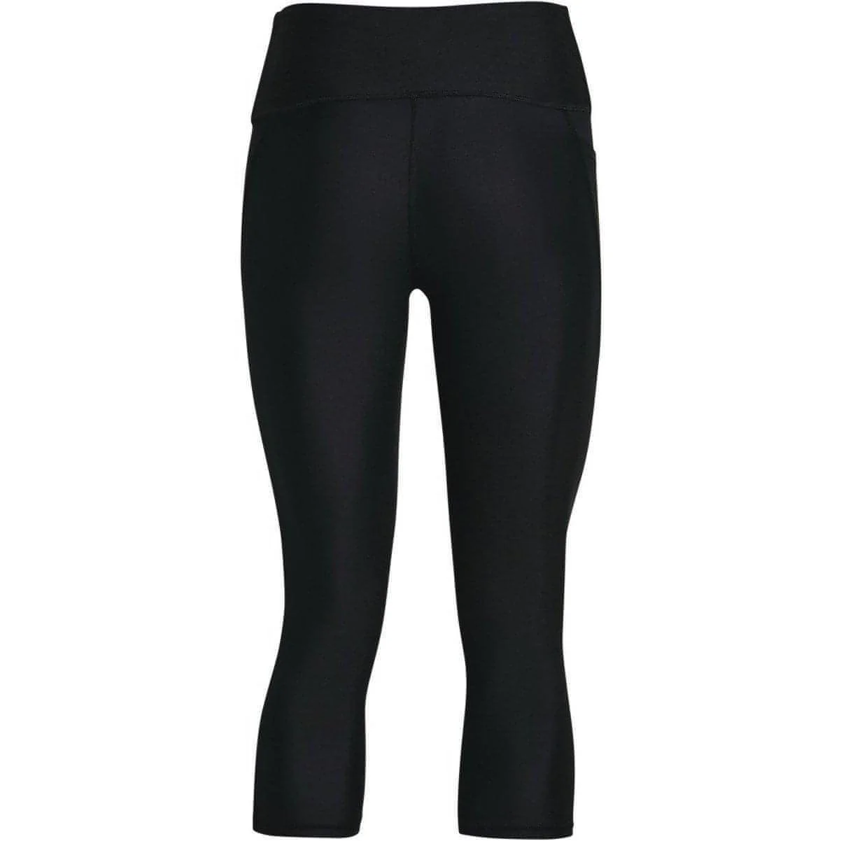Under Armour Hi-Rise Womens 3/4 Capri Running Tights - Black - Image 5