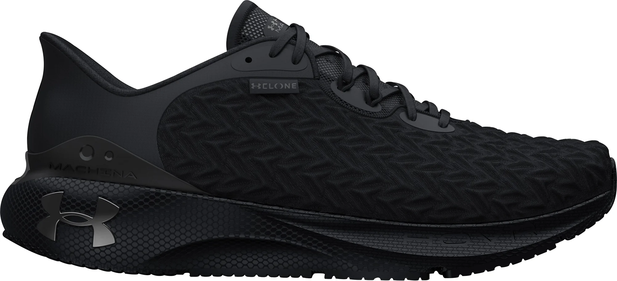 Under Armour HOVR Machina 3 Clone Mens Running Shoes - Black