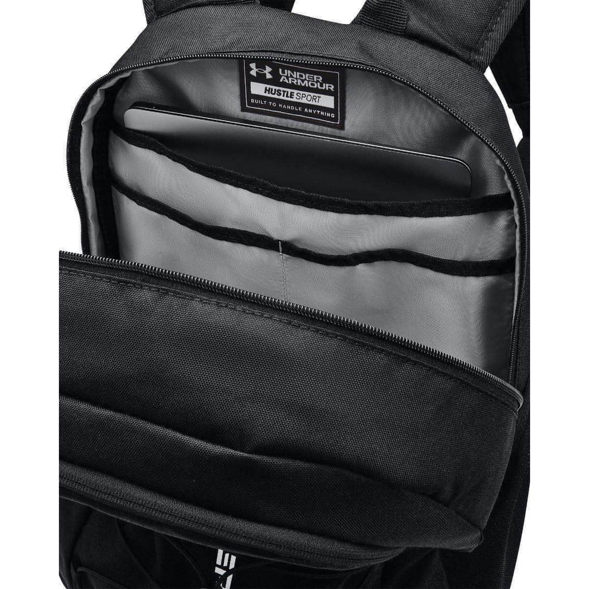 Under Armour Hustle Sport Backpack - Black - Image 5