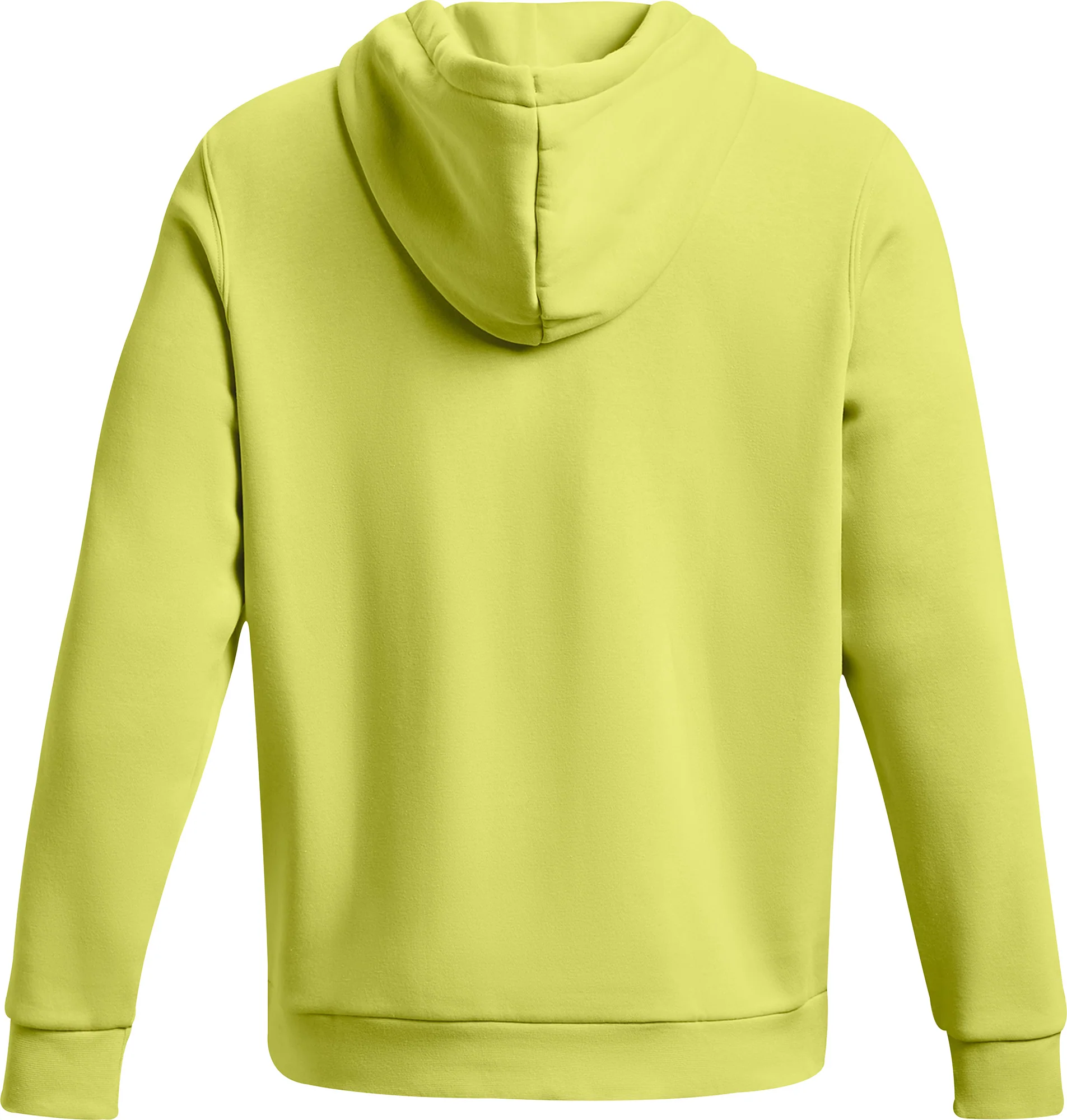 Under Armour Icon Fleece Mens Training Hoody - Yellow - Image 4