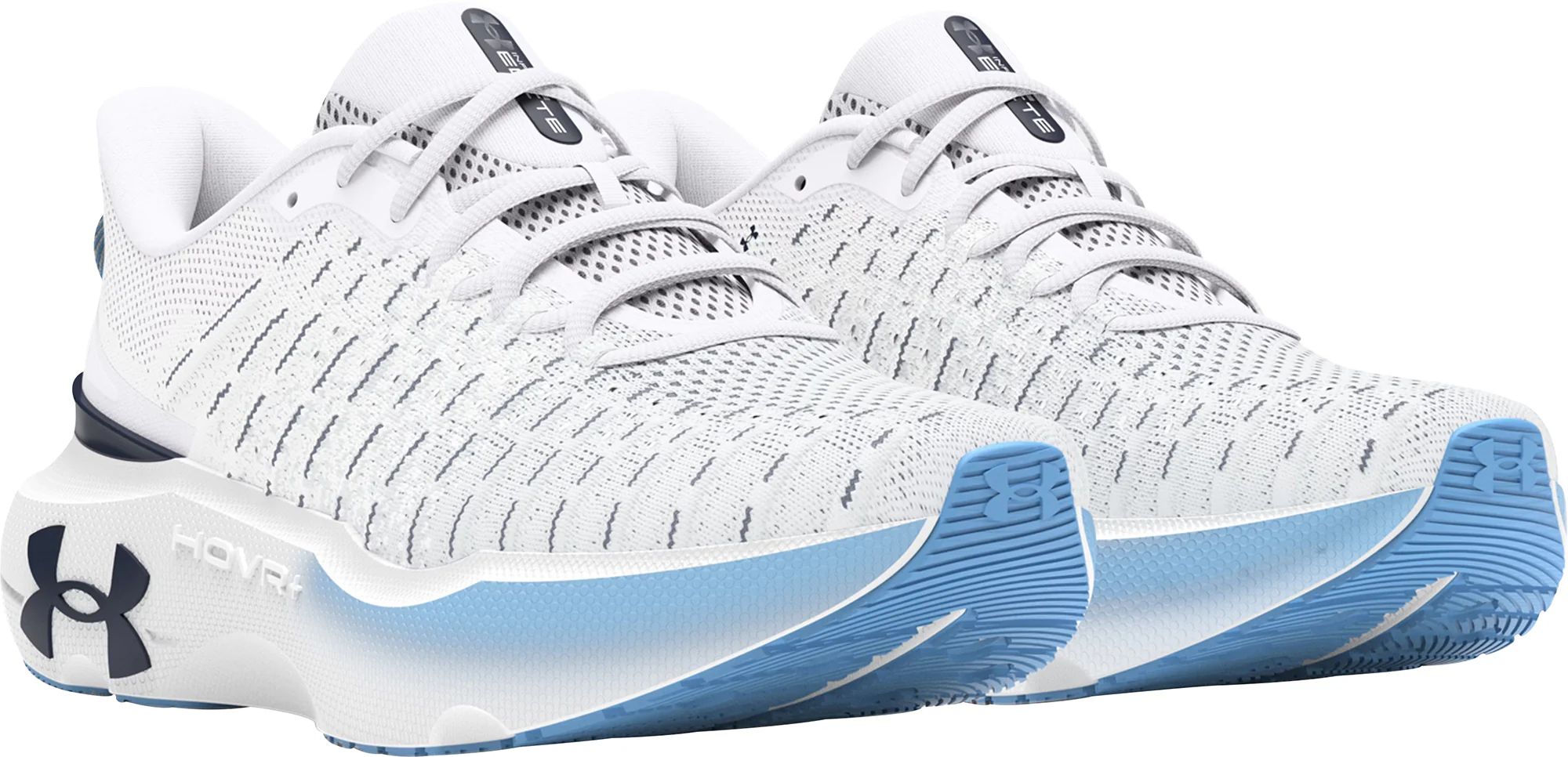 Under Armour Infinite Elite Womens Running Shoes - White - Image 5