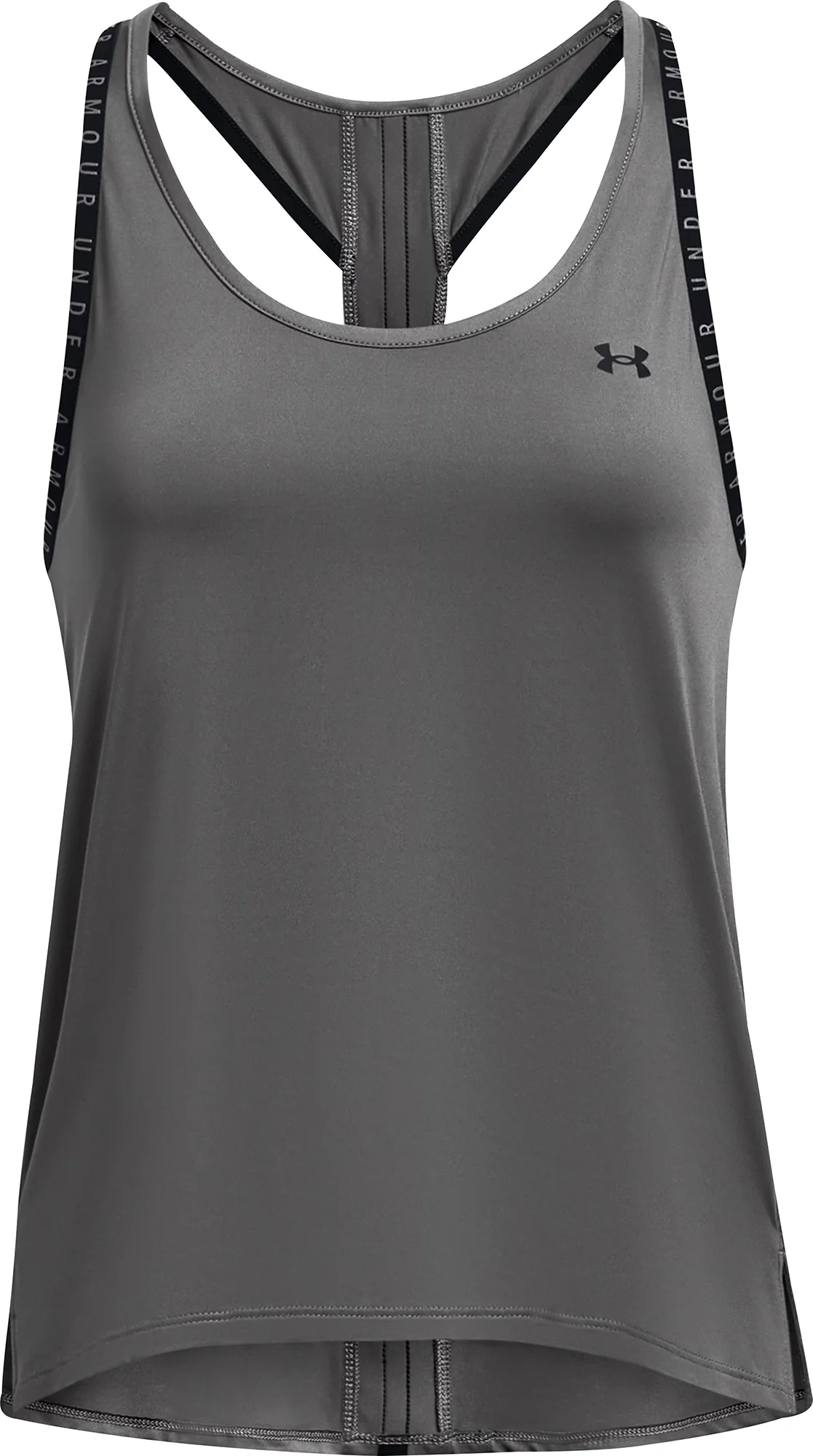Under Armour Knockout Womens Running Vest Tank Top - Grey - Image 3