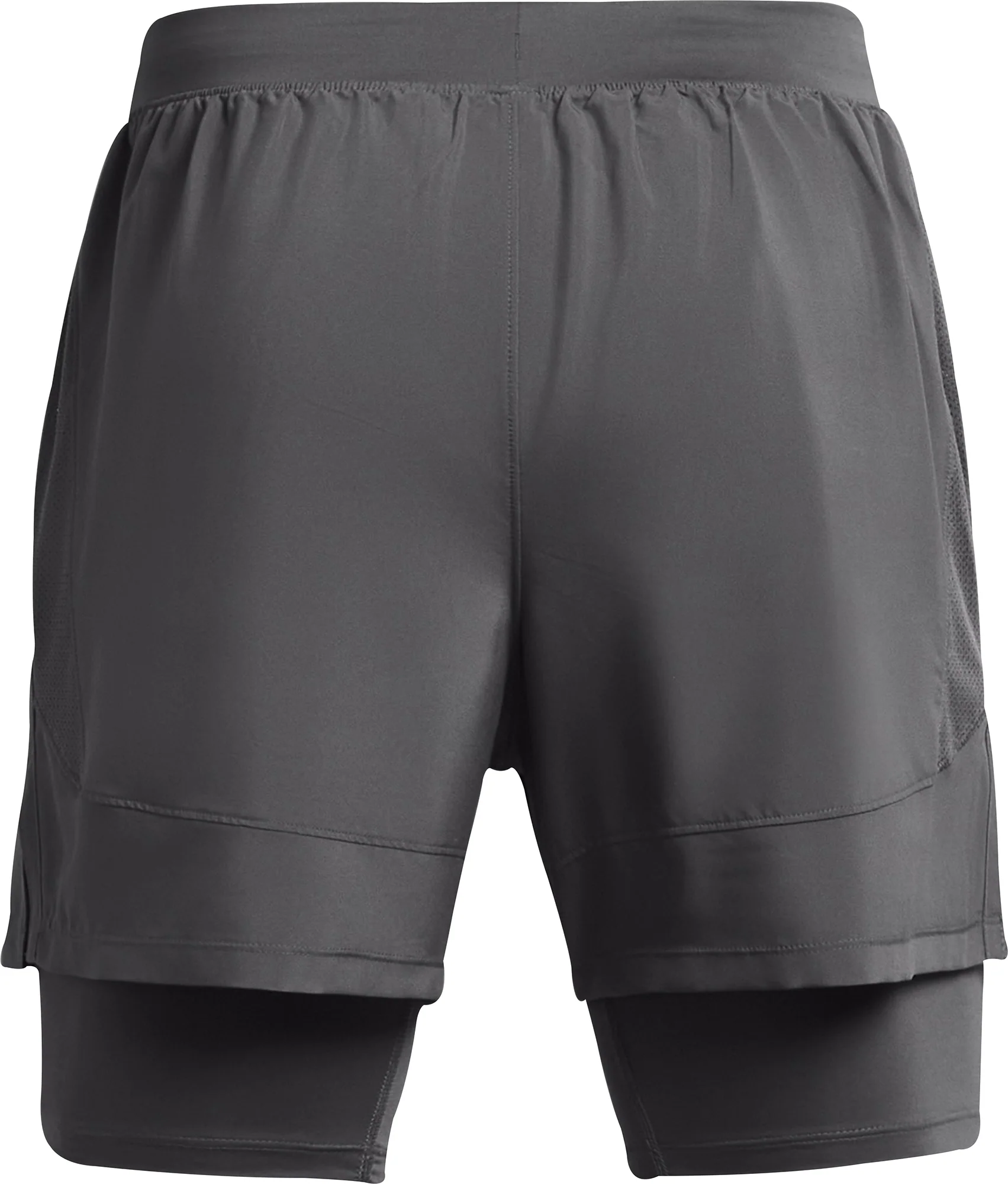 Under Armour Launch 2 In 1 Mens Training Shorts - Grey - Image 5