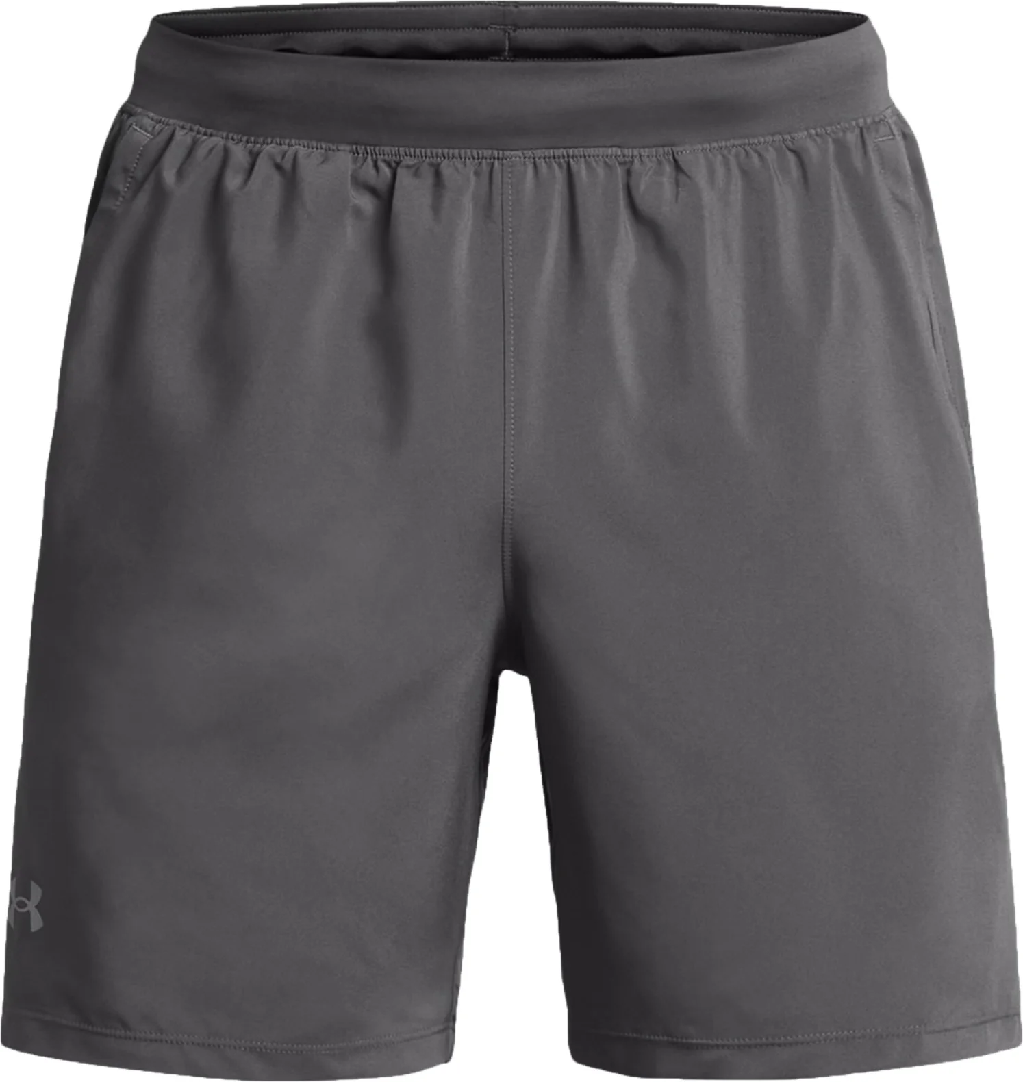 Under Armour Launch 7 Inch Mens Running Shorts - Grey - Image 4