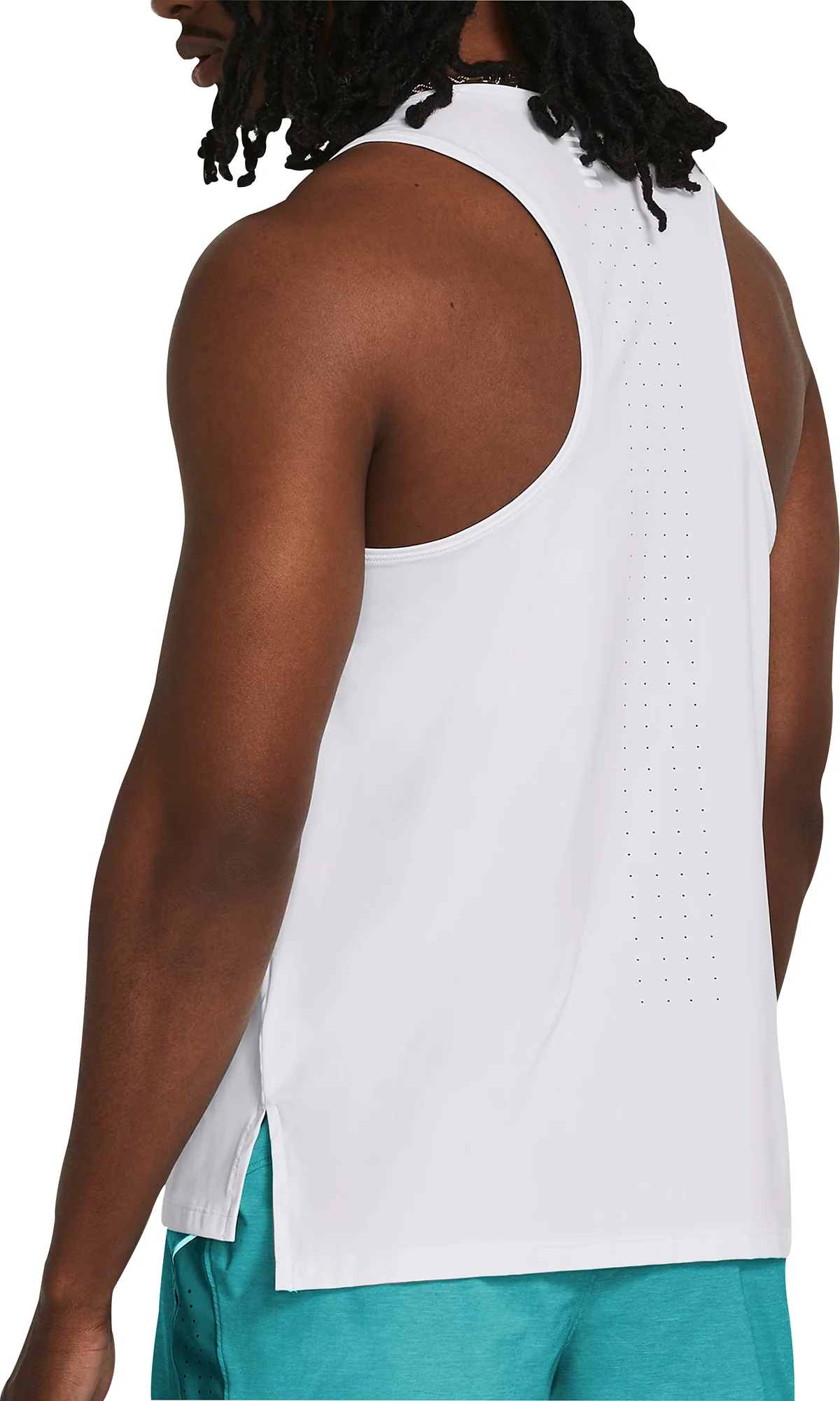 Under Armour Launch Elite Mens Running Vest - White - Image 2