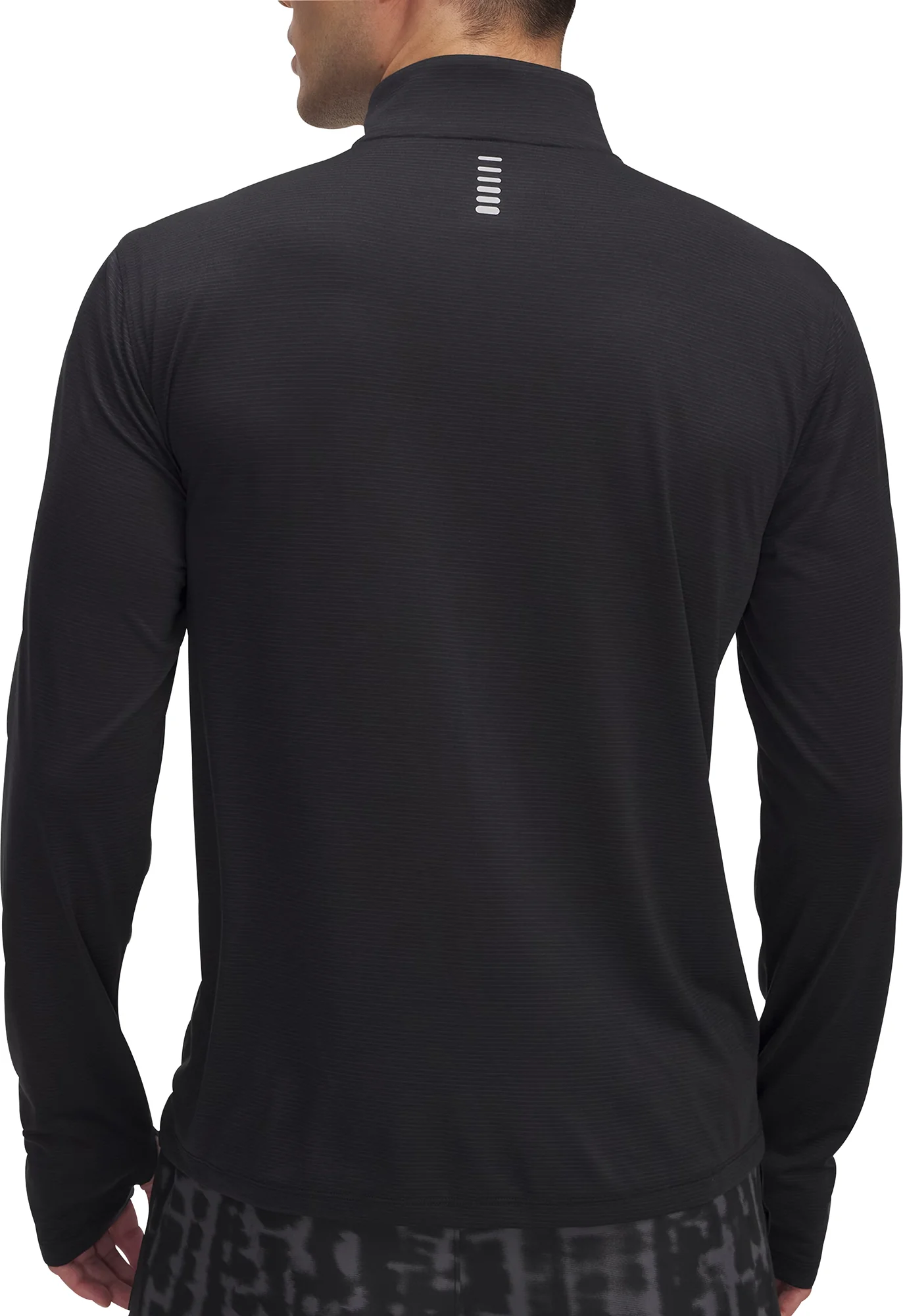 Under Armour Launch Half Zip Long Sleeve Mens Running Top - Black - Image 2