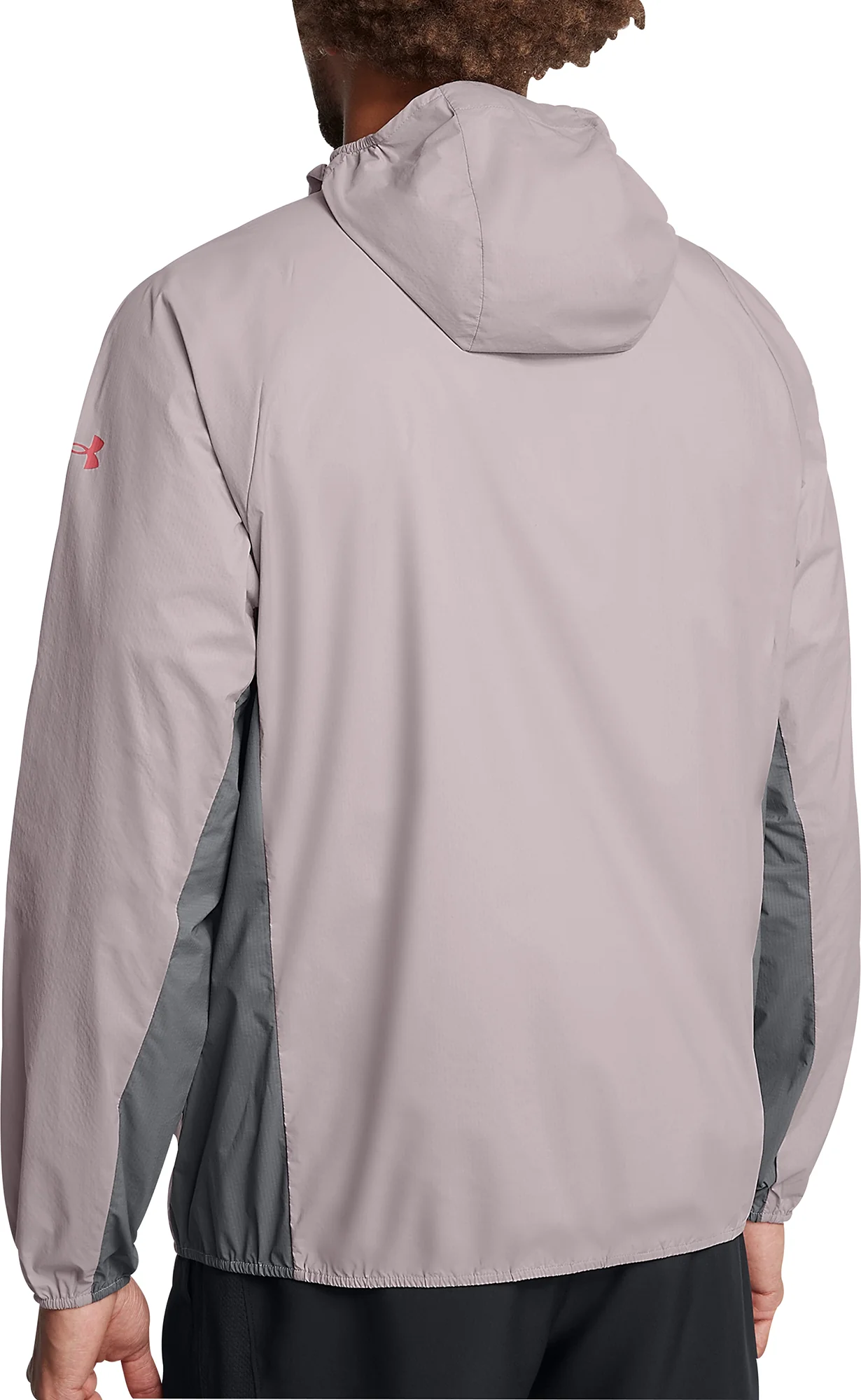 Under Armour Launch Lightweight Mens Running Jacket - Grey - Image 2