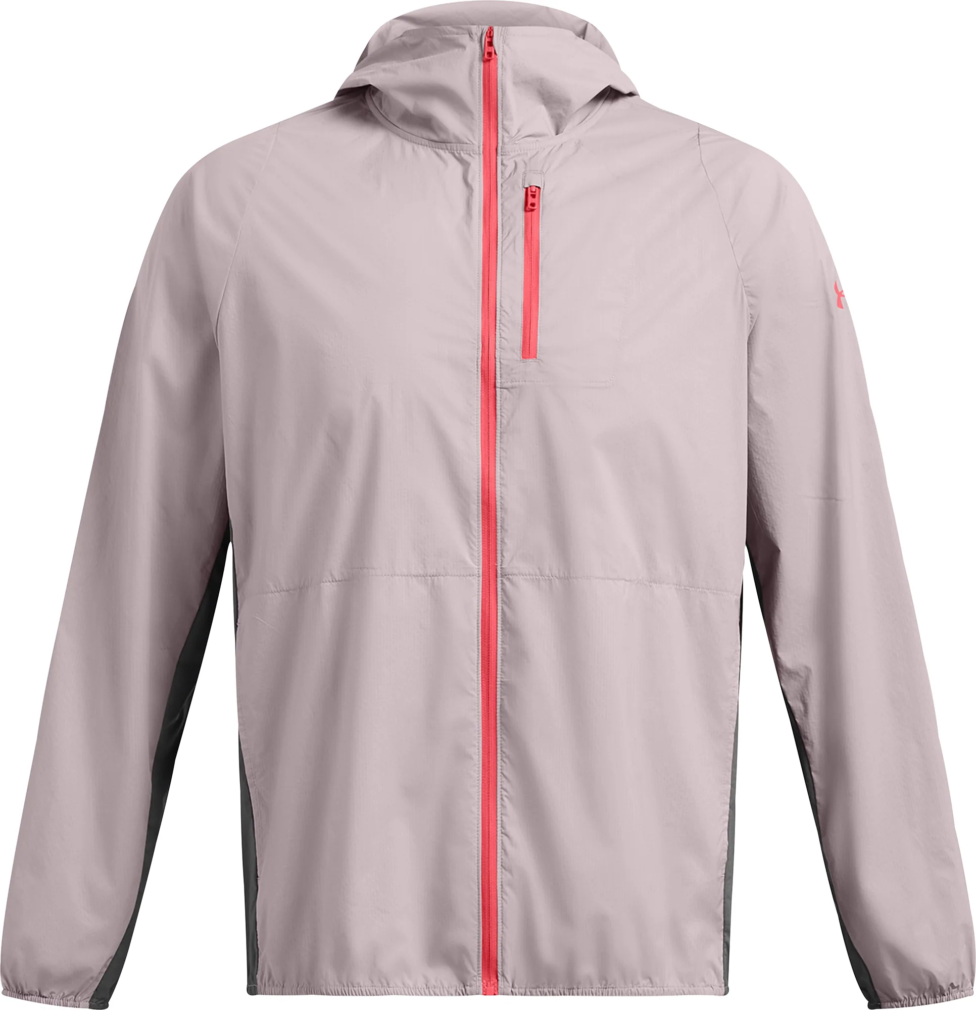 Under Armour Launch Lightweight Mens Running Jacket - Grey - Image 4