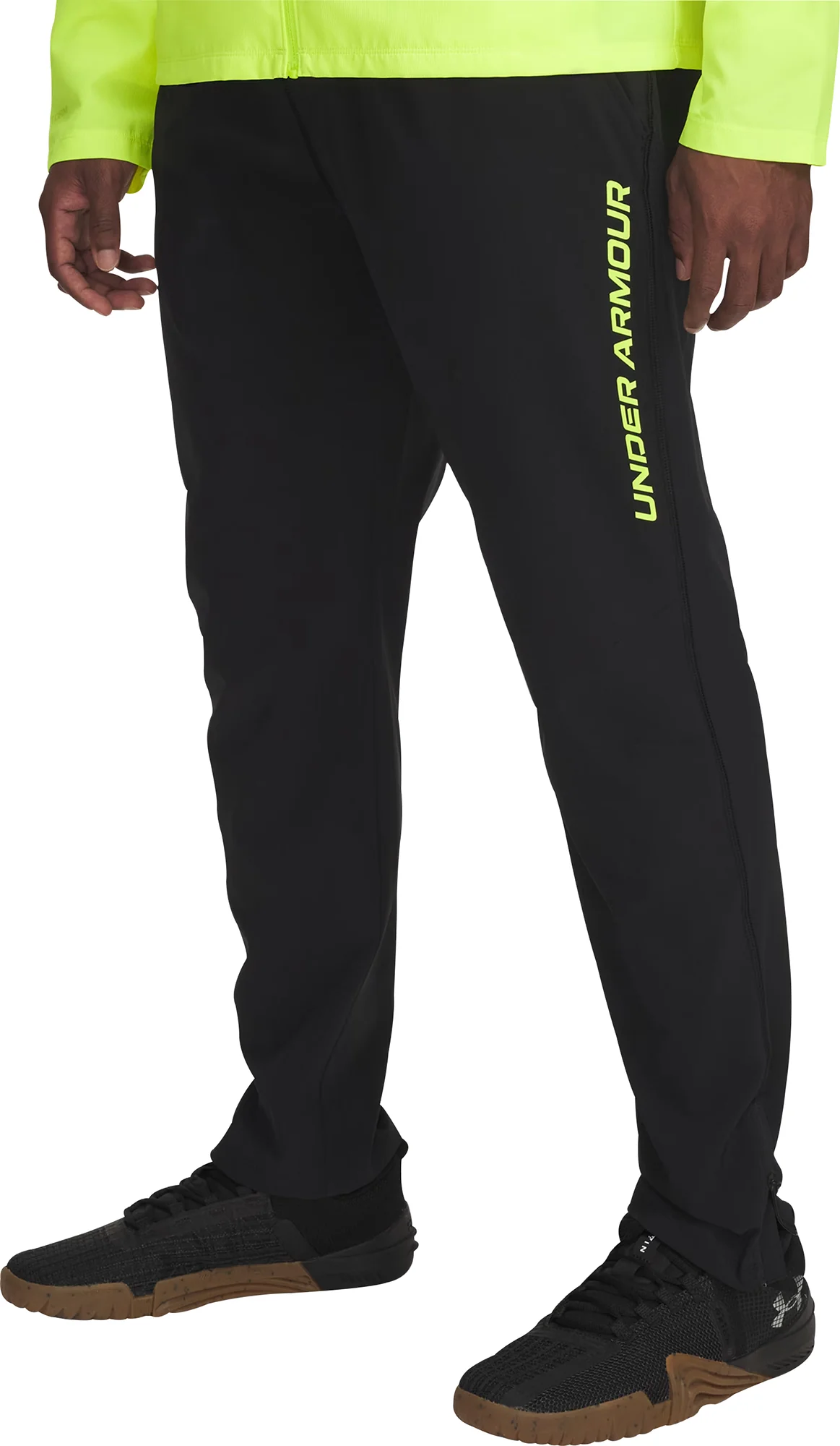 Under Armour Launch Mens Running Track Pants - Black