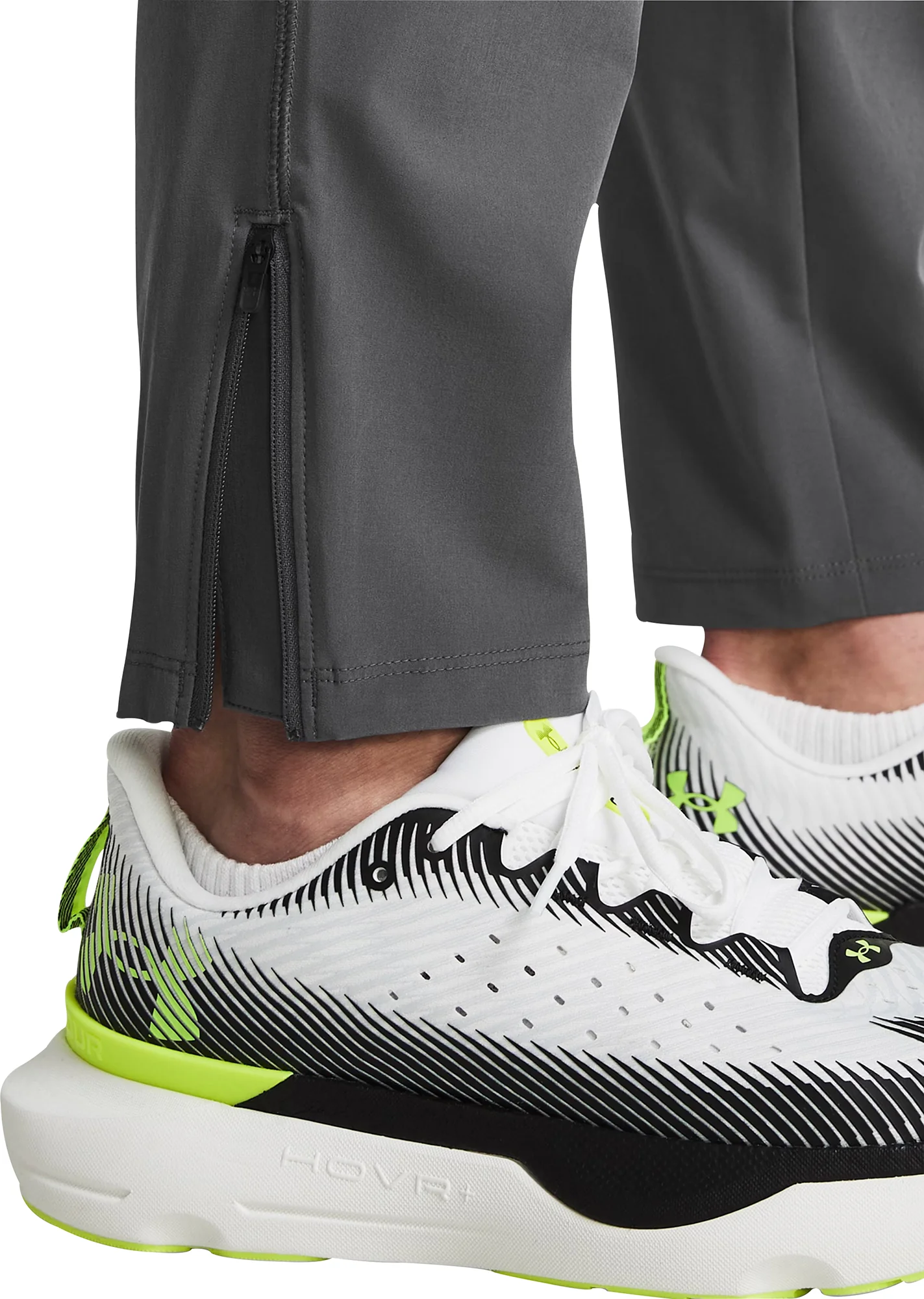 Under Armour Launch Mens Running Track Pants - Grey - Image 4