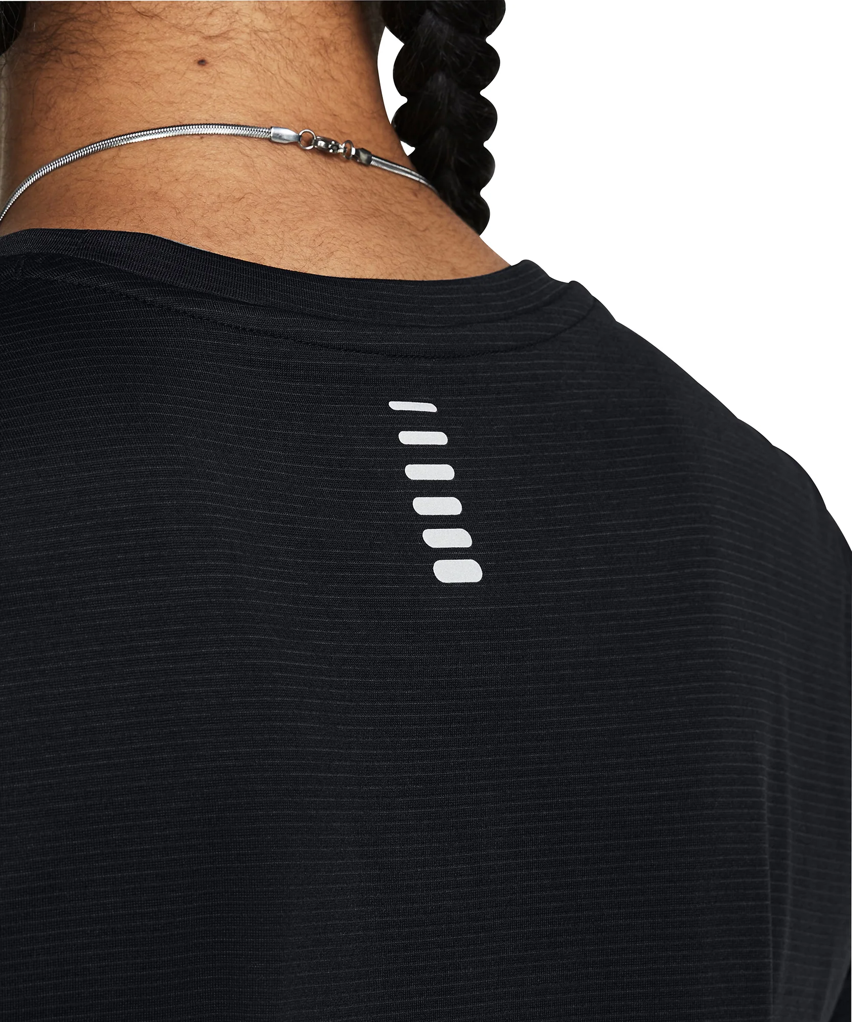 Under Armour Launch Short Sleeve Womens Running Top - Black - Image 3