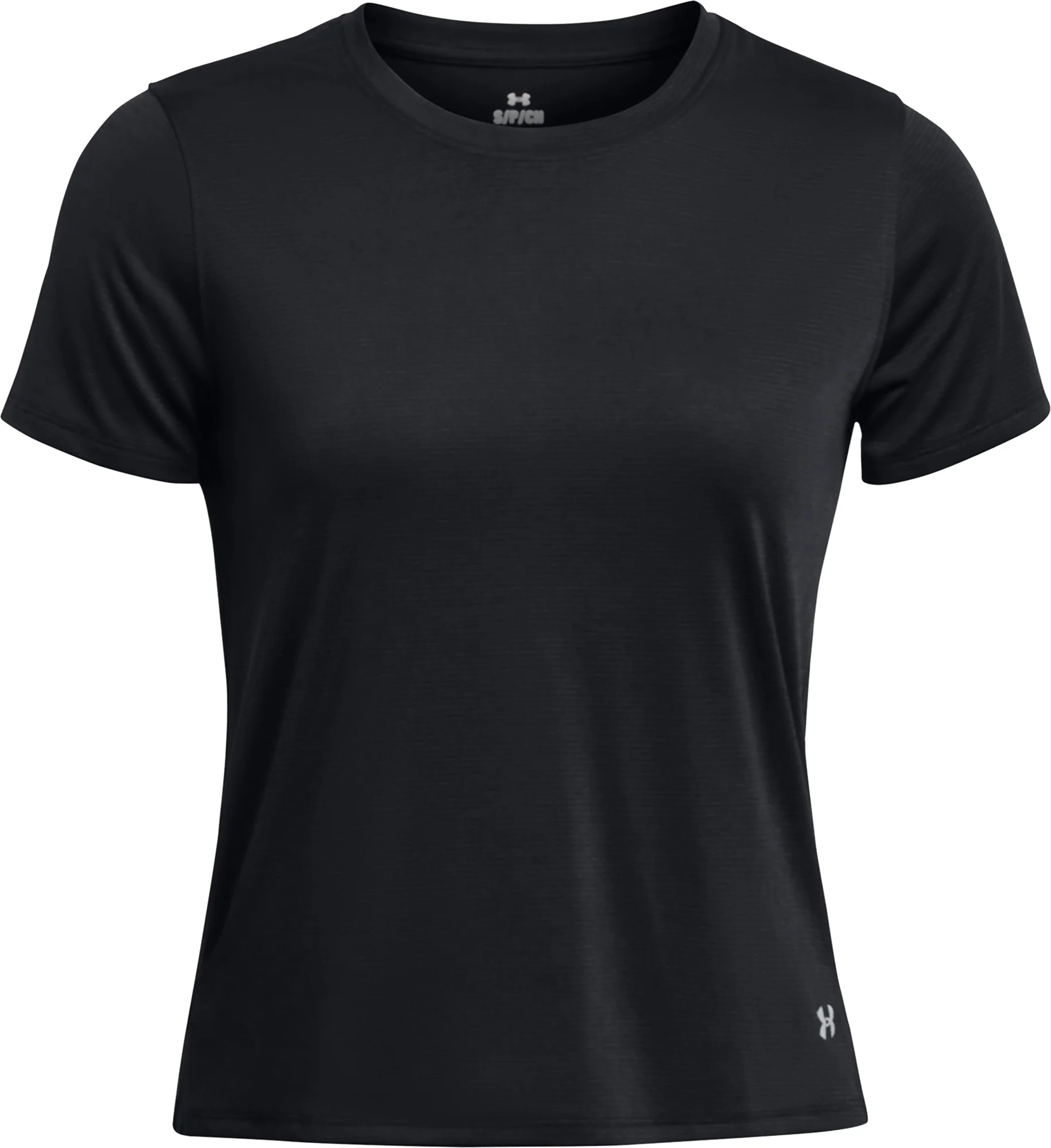 Under Armour Launch Short Sleeve Womens Running Top - Black - Image 4