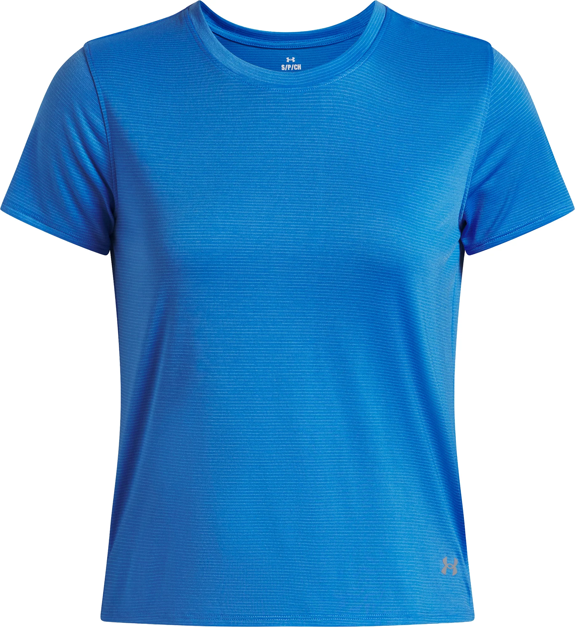 Under Armour Launch Short Sleeve Womens Running Top - Blue - Image 3