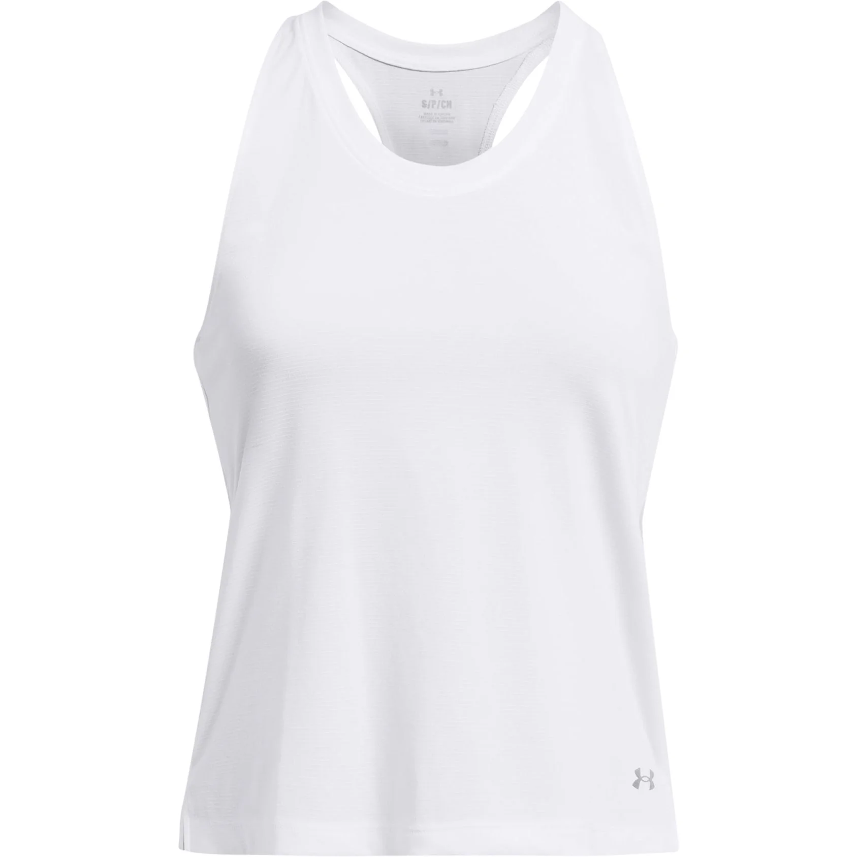 Under Armour Launch Womens Running Vest Tank Top - White - Image 3