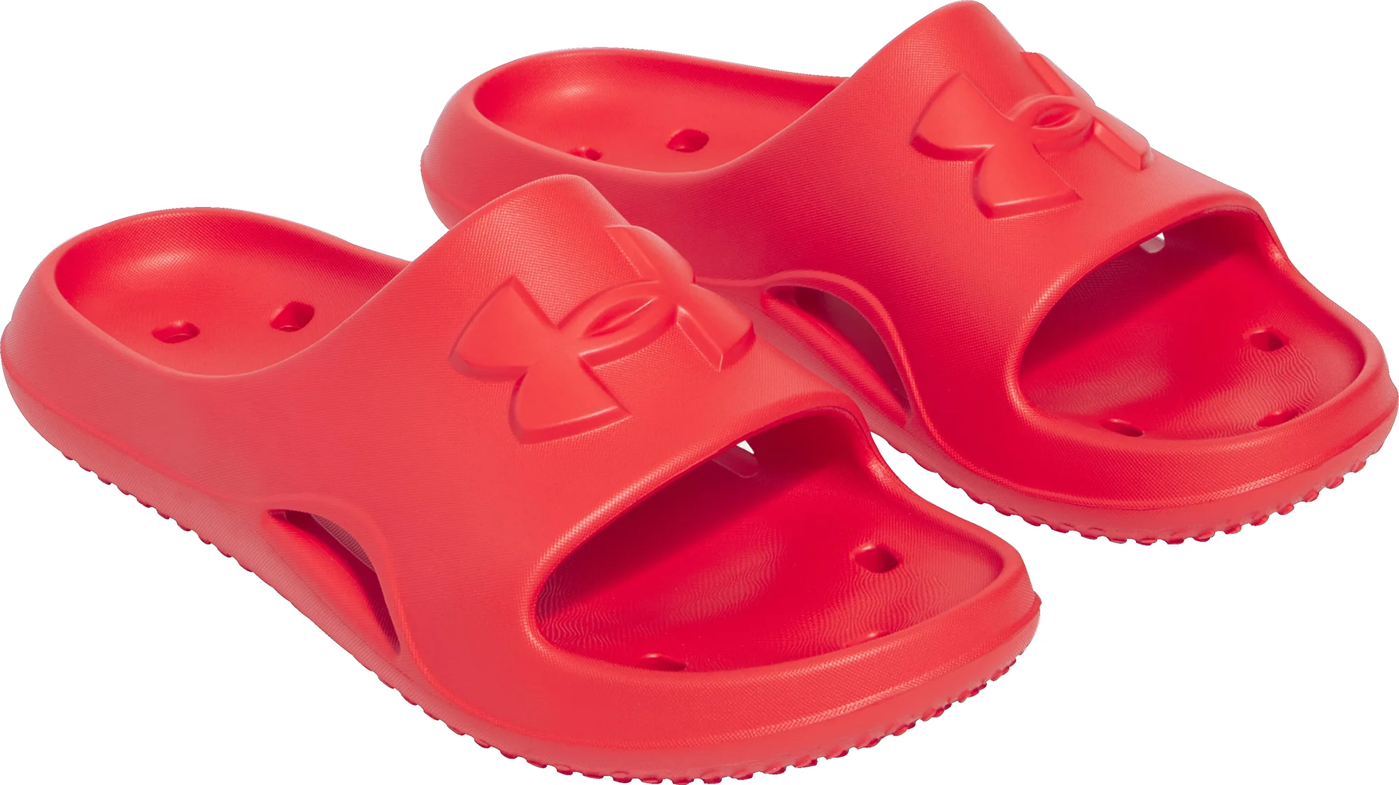 Under Armour Locker V Mens Sliders - Red - Image 5