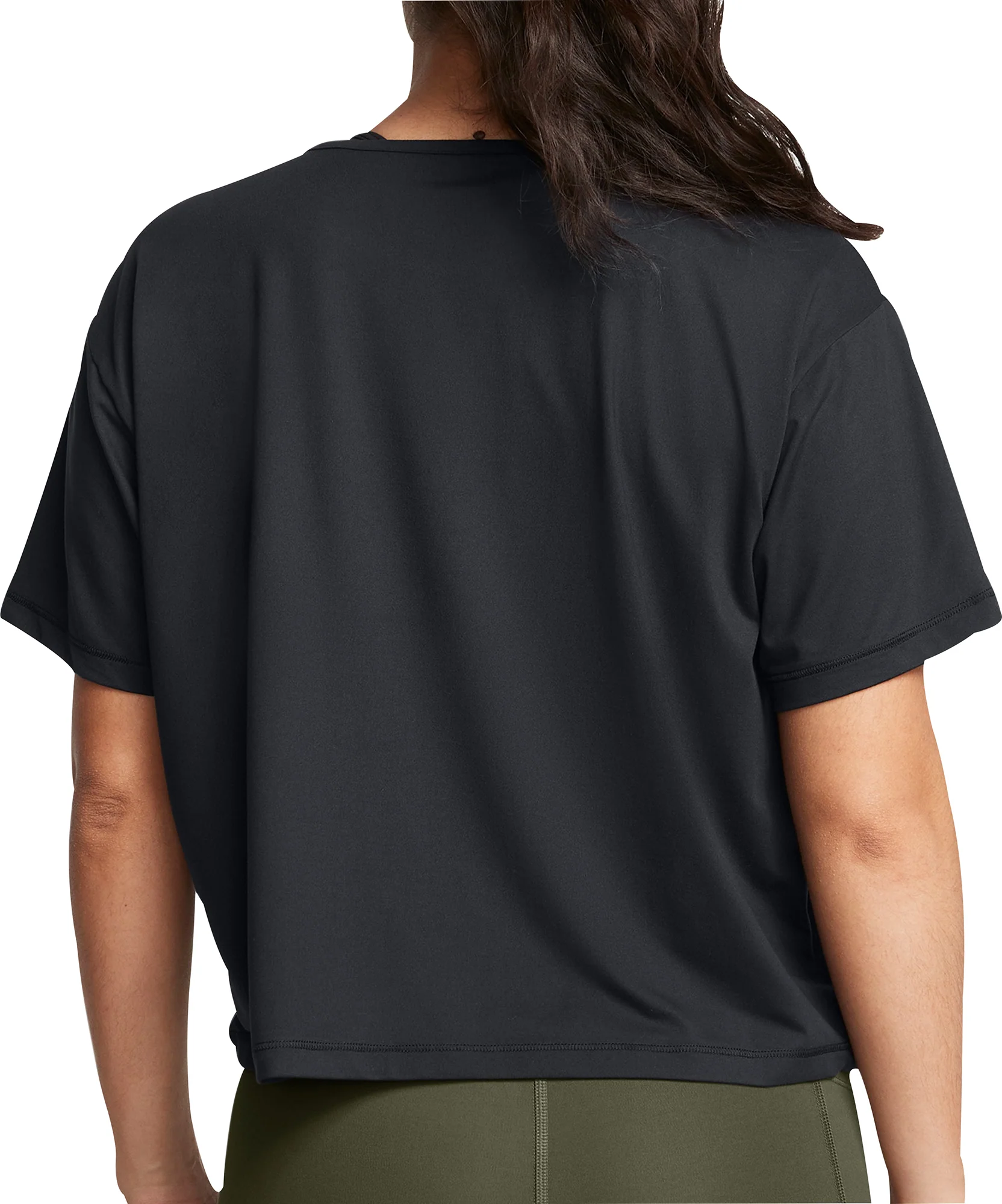 Under Armour Motion Short Sleeve Womens Training Top - Black - Image 2
