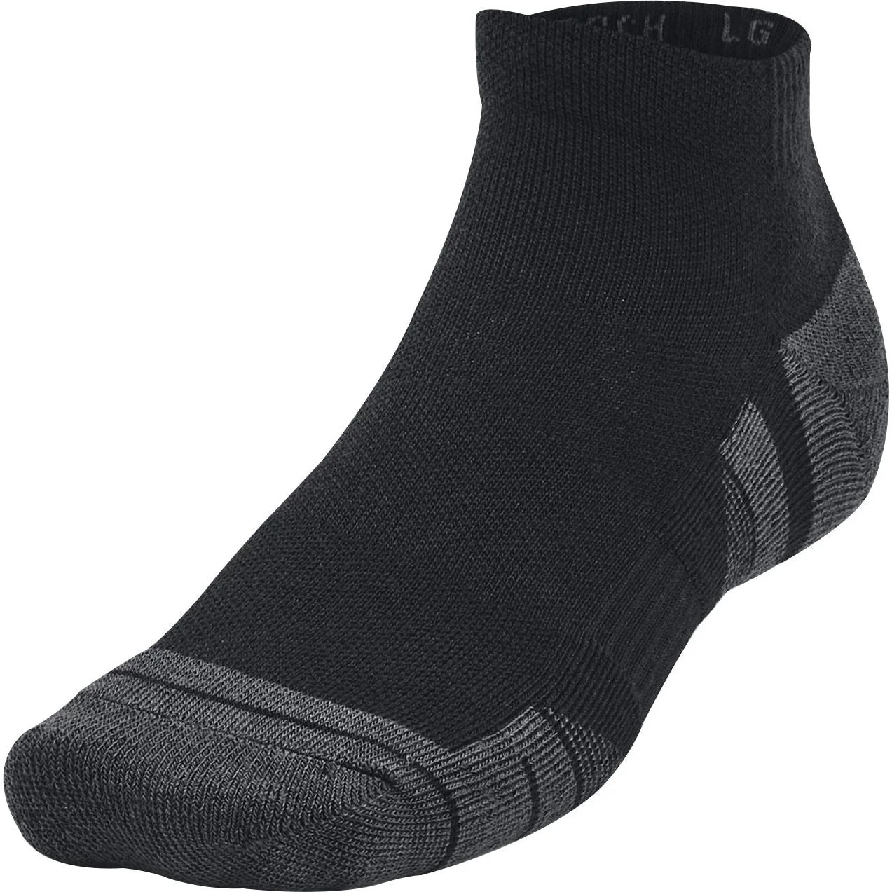 Under Armour Performance Tech (3 Pack) Low Cut Socks - Black - Image 2