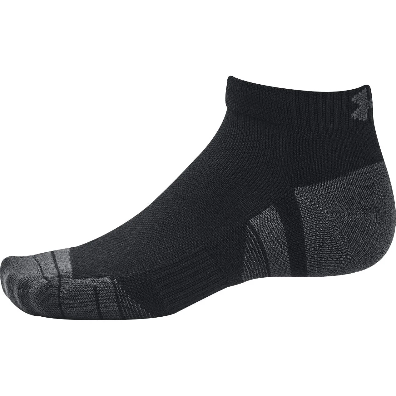 Under Armour Performance Tech (3 Pack) Low Cut Socks - Black - Image 4