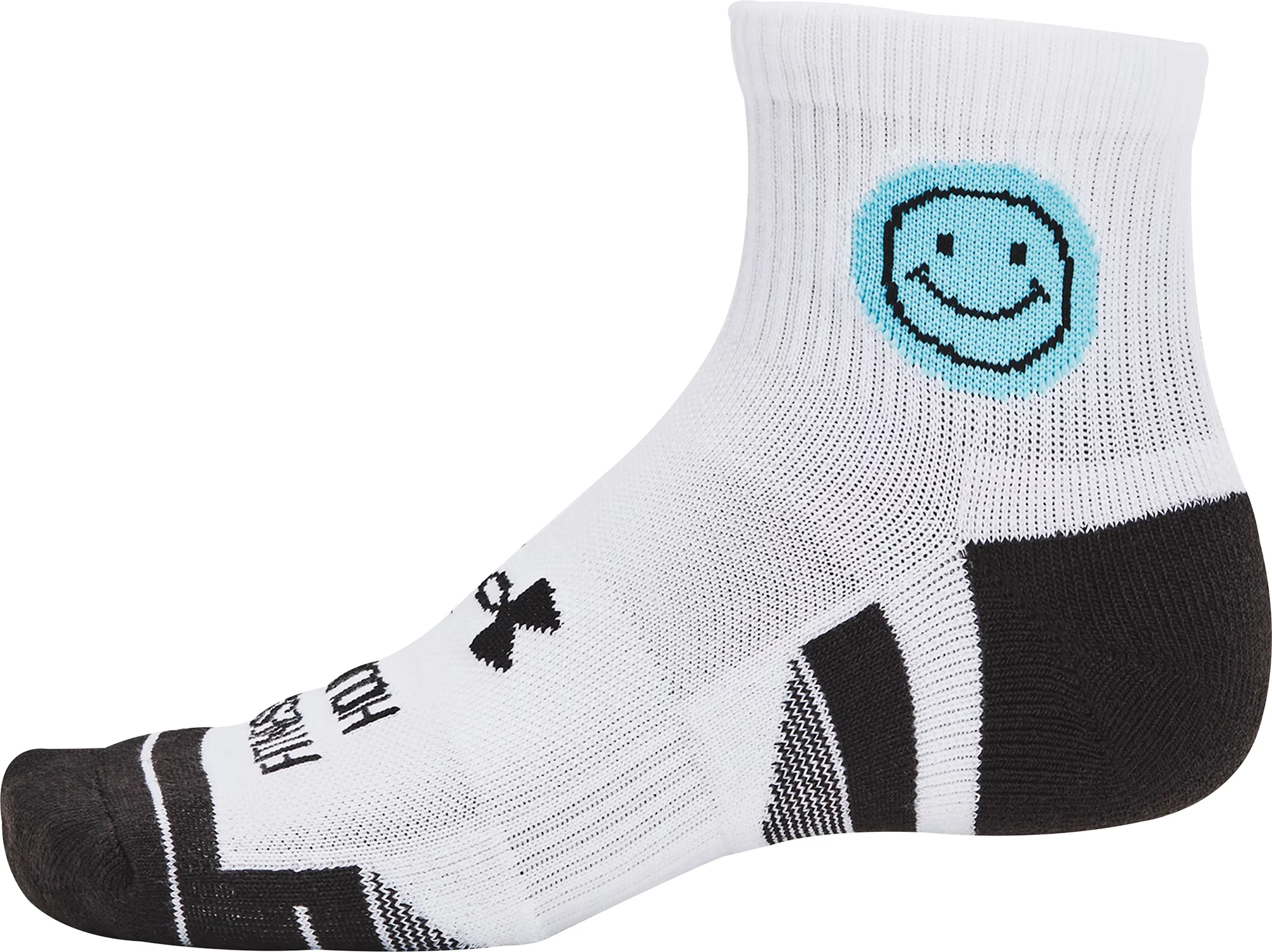 Under Armour Performance Tech (3 Pack) Quarter Socks - White - Image 4