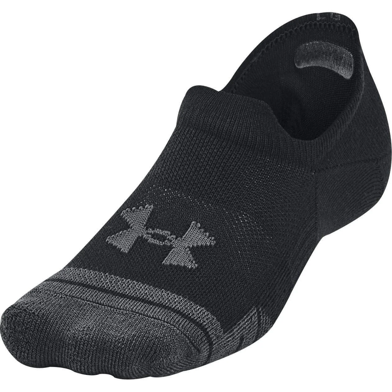 Under Armour Performance Tech (3 Pack) Ultra Low Tab Socks - Black - Image 2