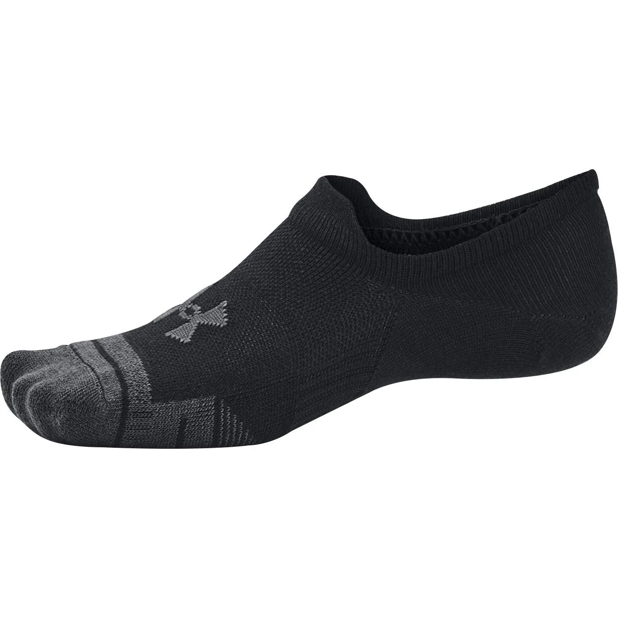 Under Armour Performance Tech (3 Pack) Ultra Low Tab Socks - Black - Image 4