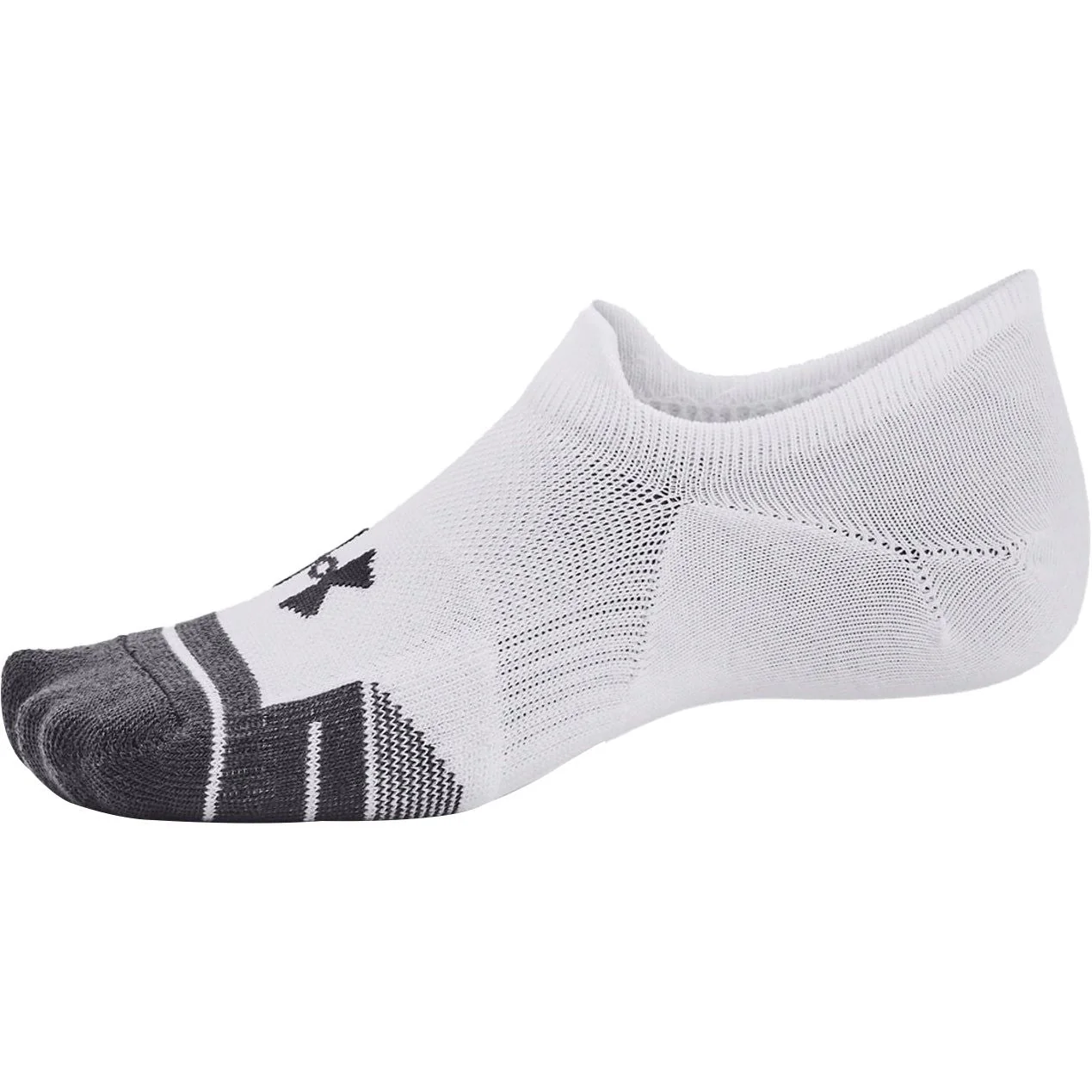 Under Armour Performance Tech (3 Pack) Ultra Low Tab Socks - White - Image 4