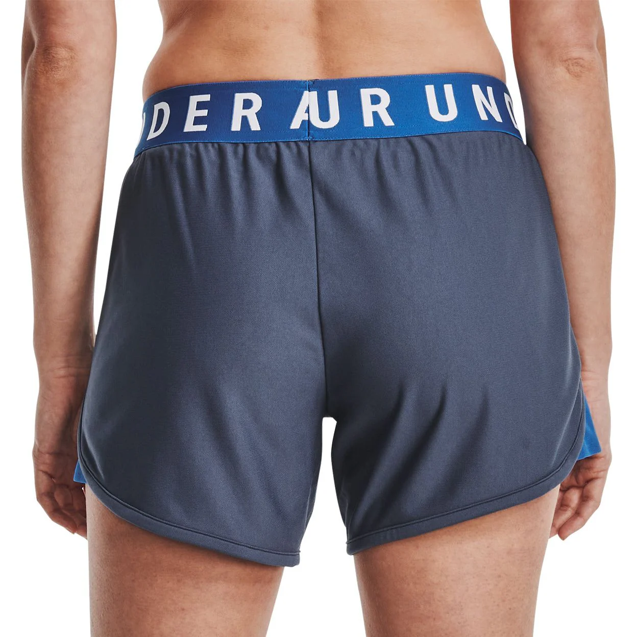 Under Armour Play Up 5 Inch Womens Running Shorts - Blue - Image 2