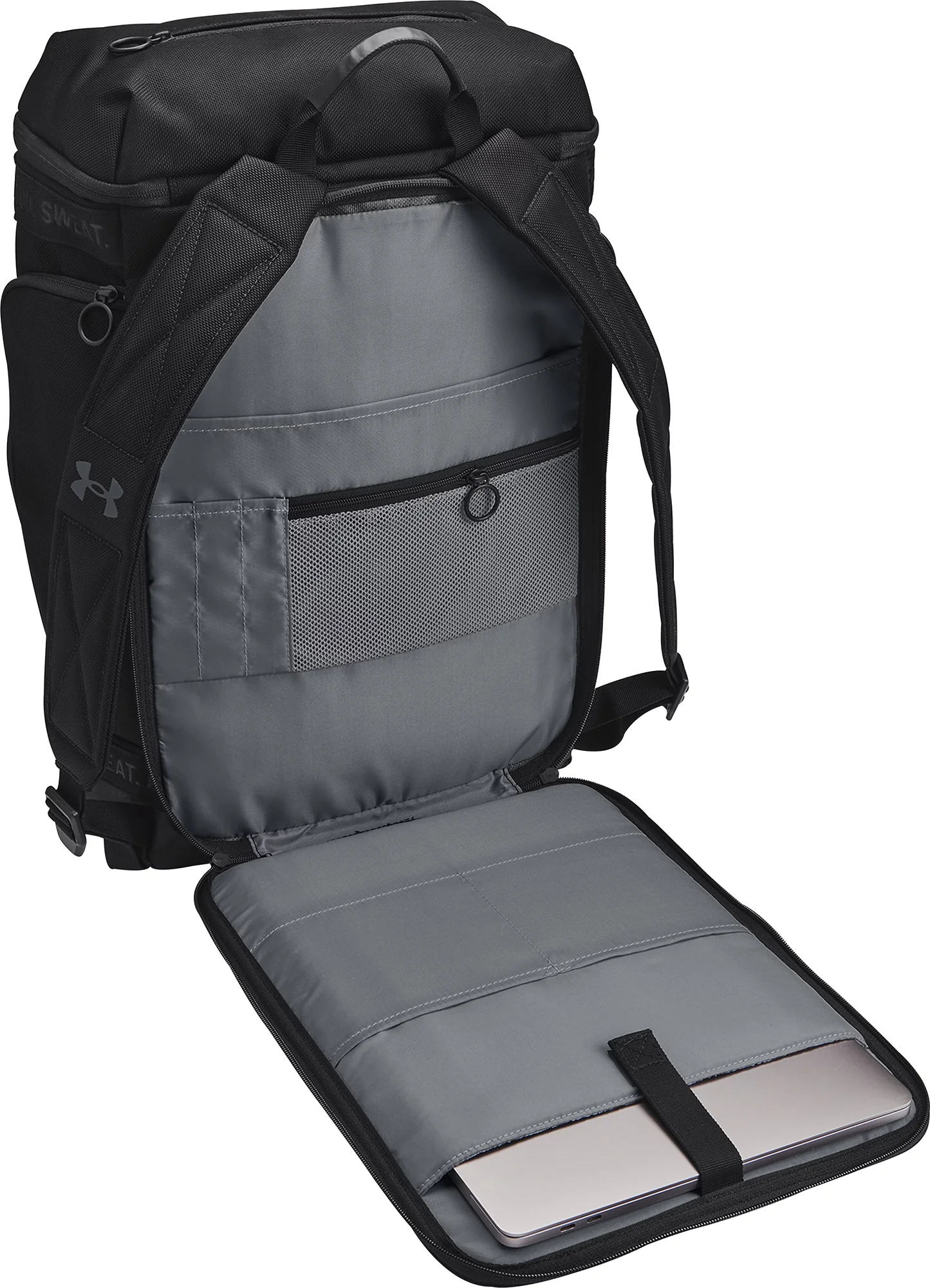 Under Armour Project Rock Pro Box Backpack - Black - Image 3