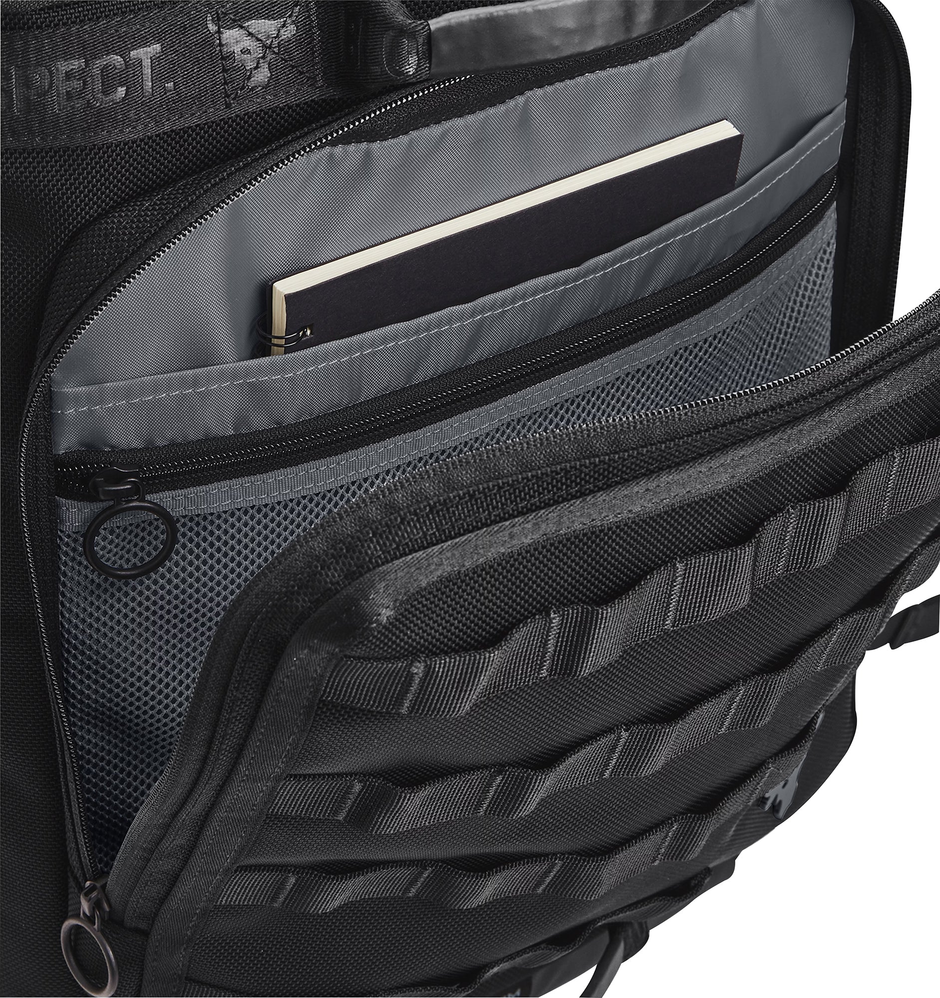 Under Armour Project Rock Pro Box Backpack - Black - Image 7