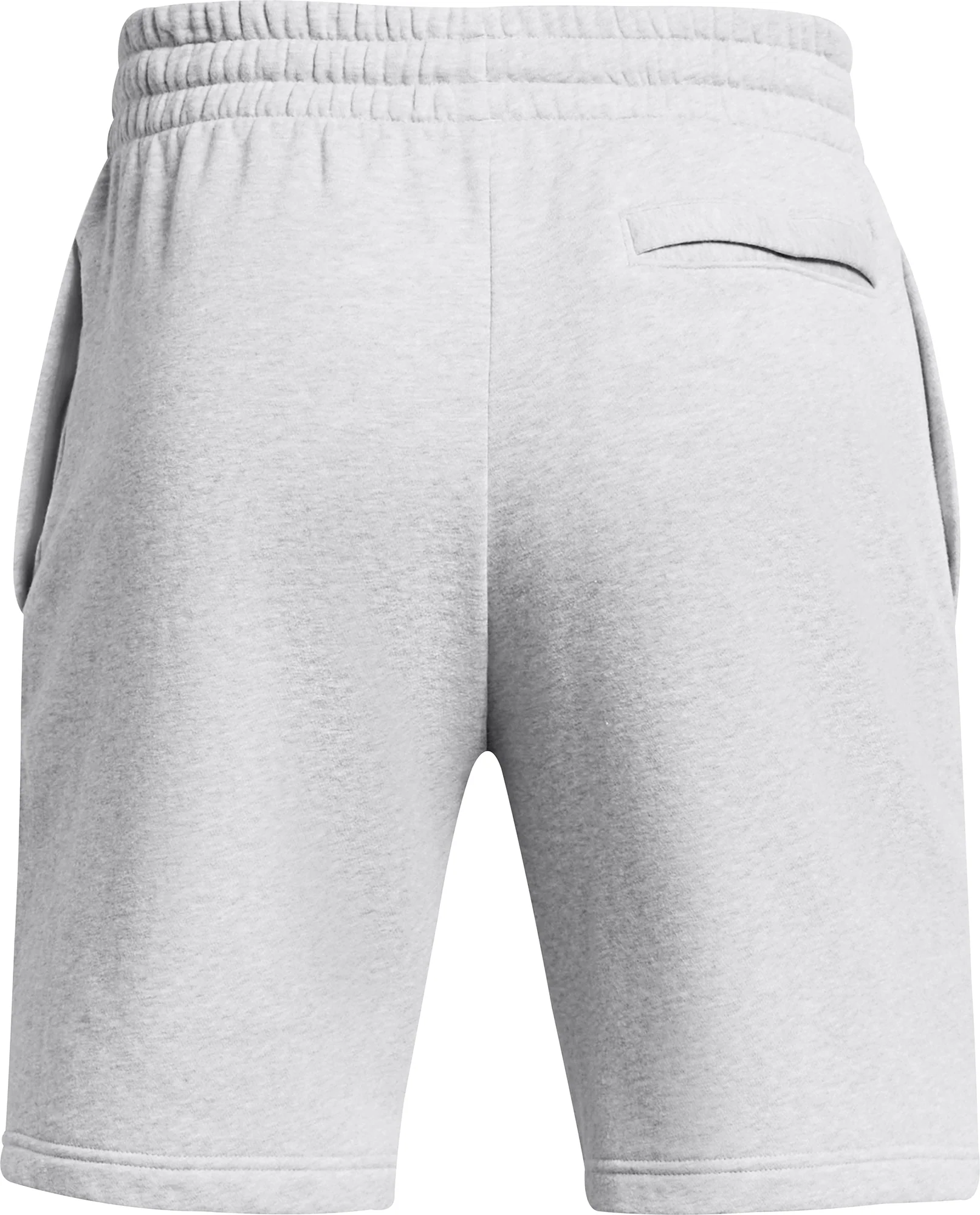 Under Armour Rival Fleece Mens Training Shorts - Grey - Image 5