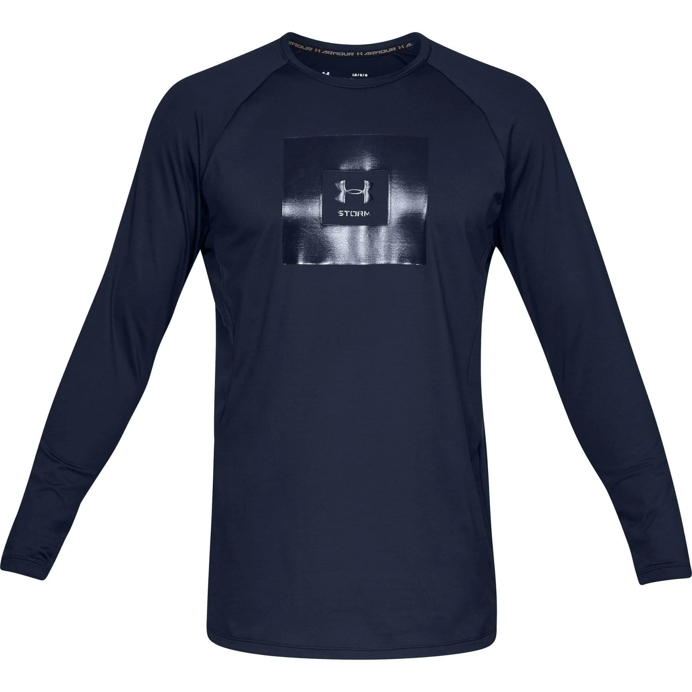 Under Armour Storm Cyclone Long Sleeve Mens Training Top - Navy - Image 4