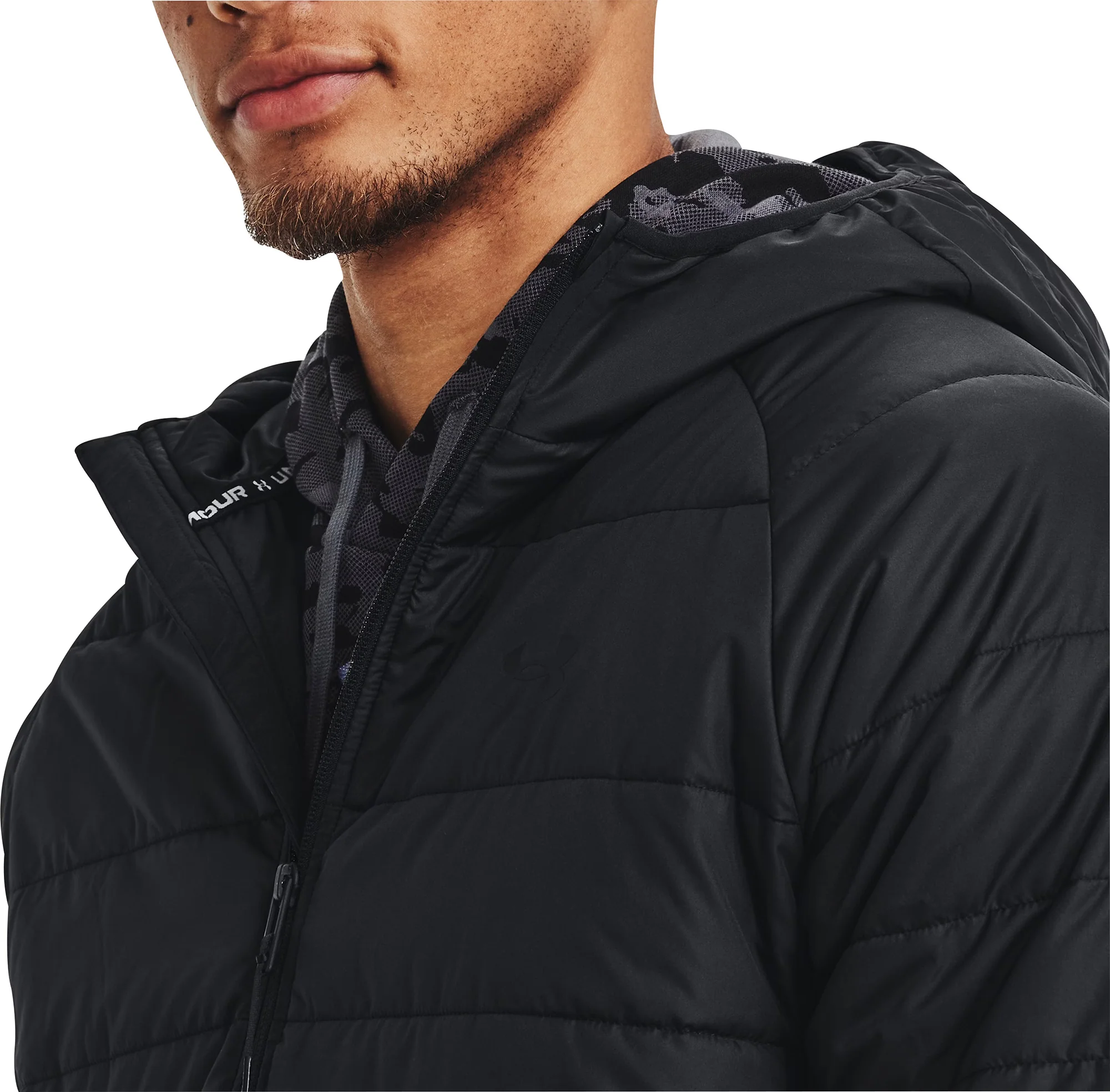 Under Armour Storm Session Hybrid Mens Jacket - Black - Image 3